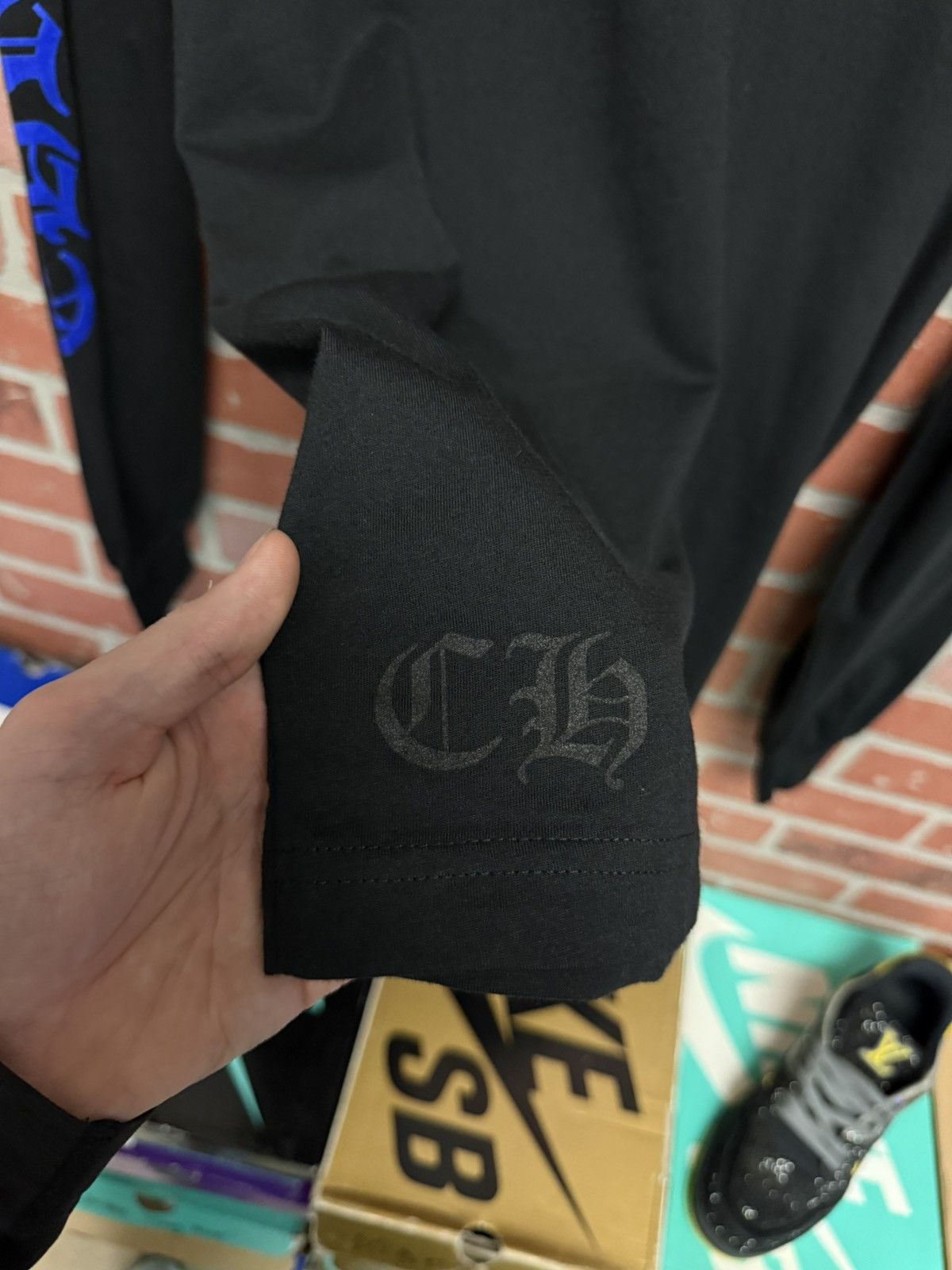Chrome Hearts Chrome Hearts Web Long Sleeve 1988 Size Medium New Size US M / EU 48-50 / 2 - 6 Thumbnail