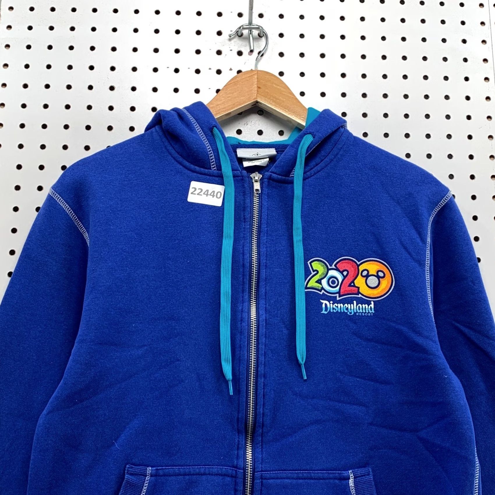 Disney Disney Disneyland Hoodie Royal Blue 2020 Adult Small Hoodie Size US S / EU 44-46 / 1 - 7 Thumbnail