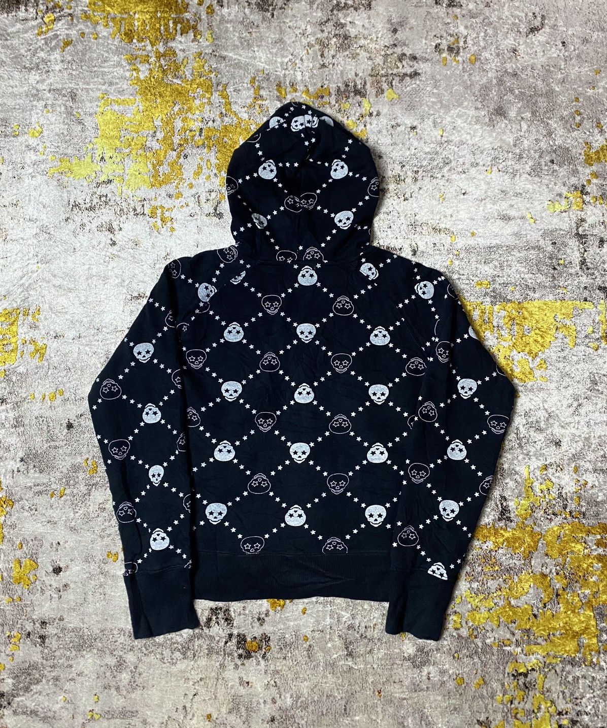 If Six Was Nine × Japanese Brand × Le Grande Bleu (L.G.B.) Japanes Sorridere skull overprint ifsxi lgb style Size L / US 10 / IT 46 - 2 Thumbnail