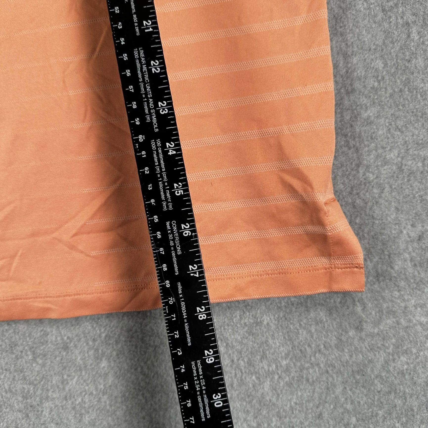 Nike Nike Dri-FIT Polo Shirt Mens M Orange Striped Golf Short Sleeve Polo Shirt Nike Dri-FIT Mens M Orange Striped Short Sleeve Golf Polo Size US M / EU 48-50 / 2 - 7 Thumbnail