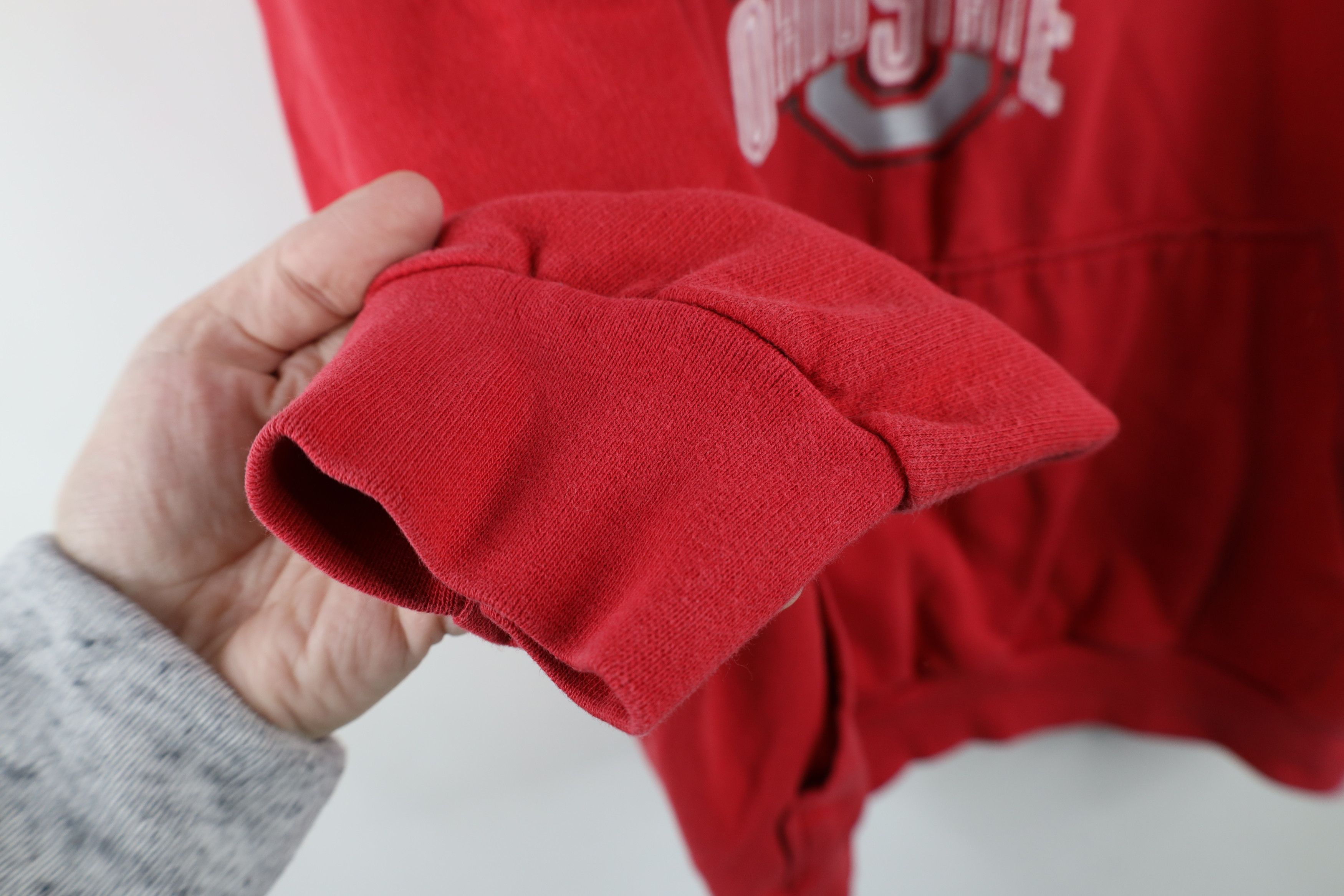 Vintage Vintage 90s Spell Ohio State University Hoodie Sweatshirt Size US XL / EU 56 / 4 - 7 Thumbnail