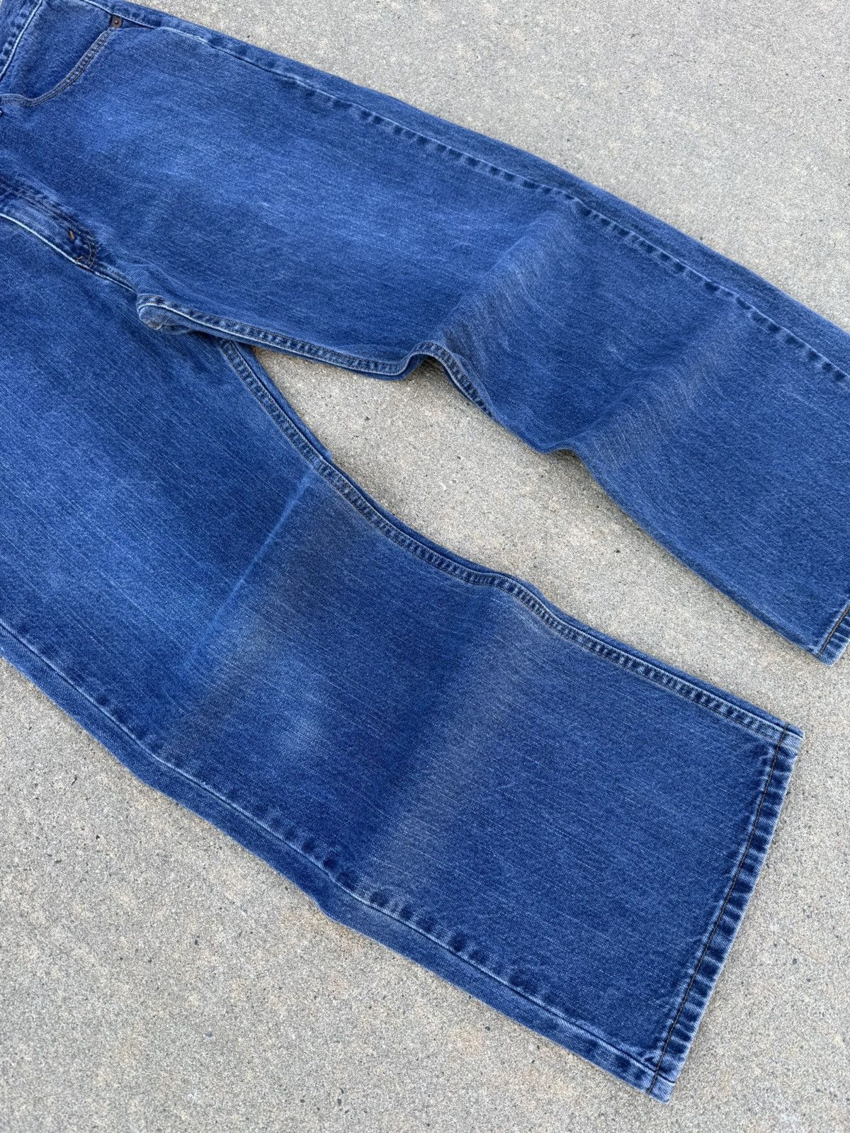 Levi's Vintage 00‘s Levi’s Signature Baggy Wash Jeans Size US 38 / EU 54 - 3 Thumbnail