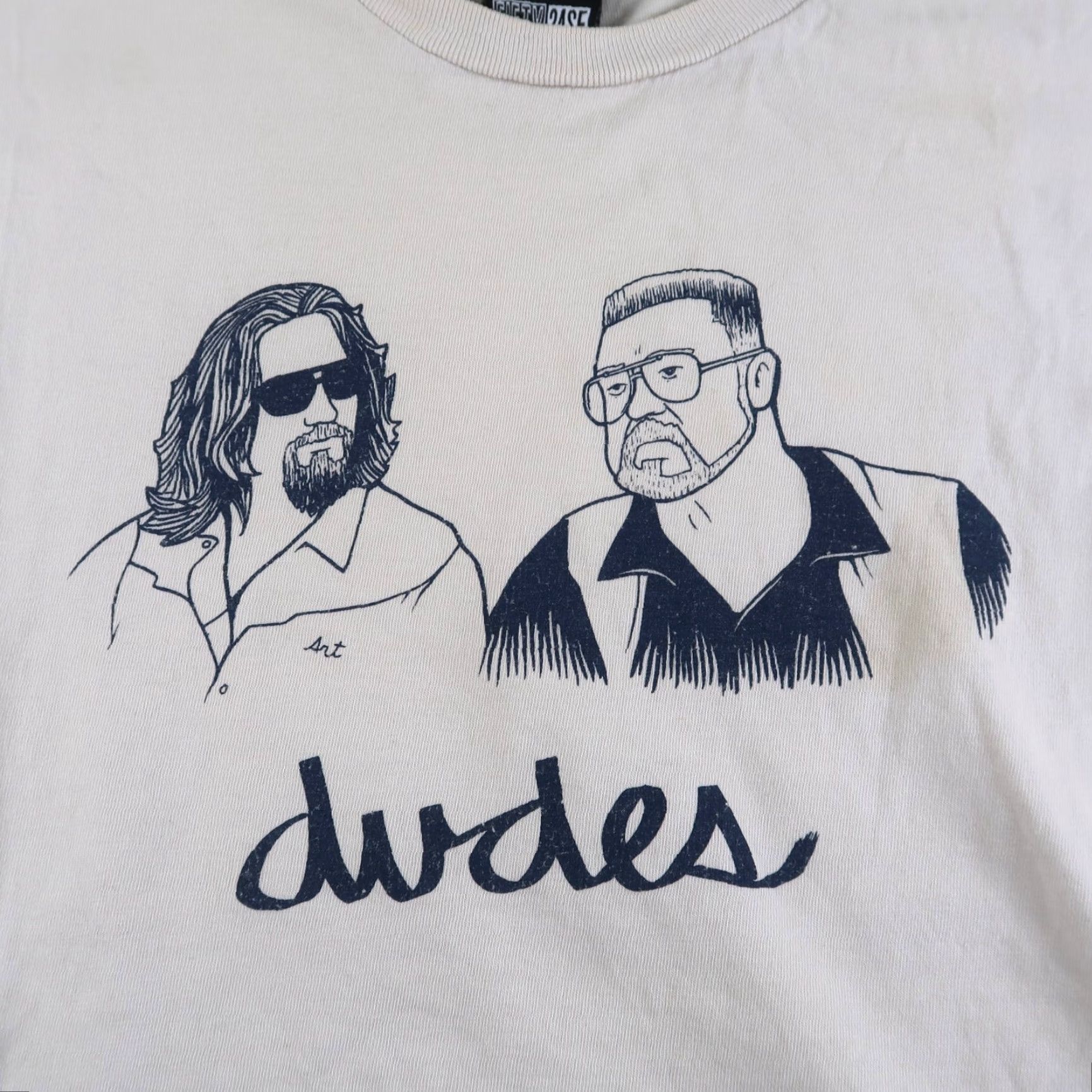 Vintage VINTAGE Fifty 24SF Big Lebowski Shirt S Women Ivory Walrus John Goodman Jeff Bridges Dude Classic Movie USA Size S / US 4 / IT 40 - 3 Thumbnail