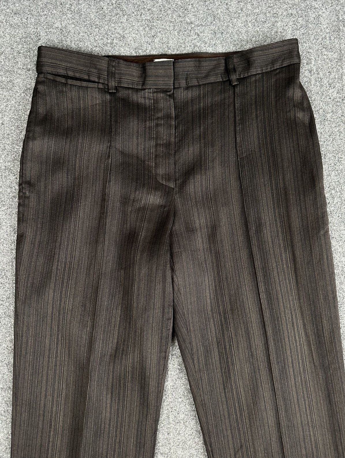 Hermes × Maison Margiela Hermes - Maison Margiela Archive - Cuffed Wool Pants Size 27" / US 4 / IT 40 - 2 Thumbnail