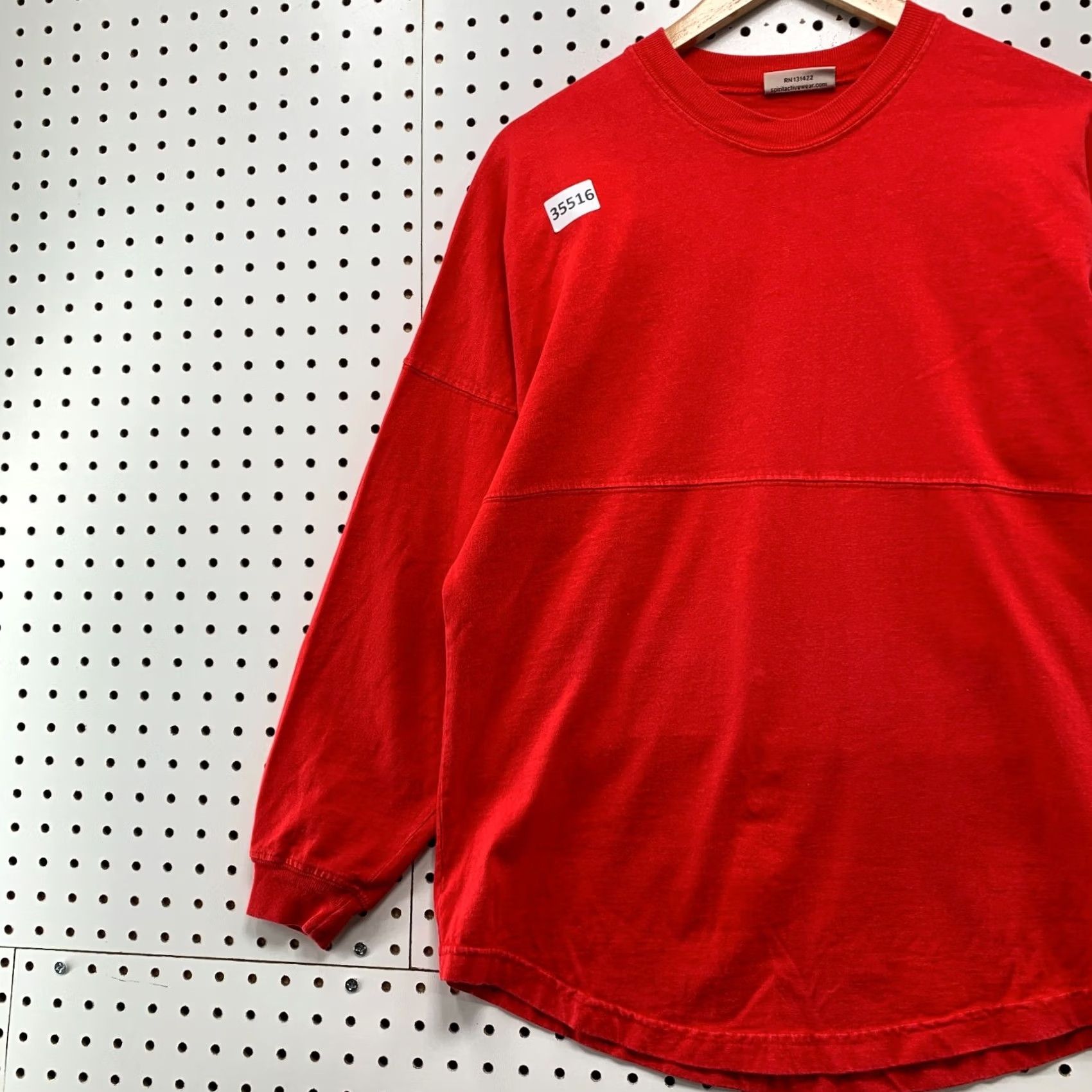 ESPIRIT Spirit Chicago Windy City Shirt Mens XS Red Long Sleeve Pullover 20.5x28 Size US XS / EU 42 / 0 - 4 Thumbnail
