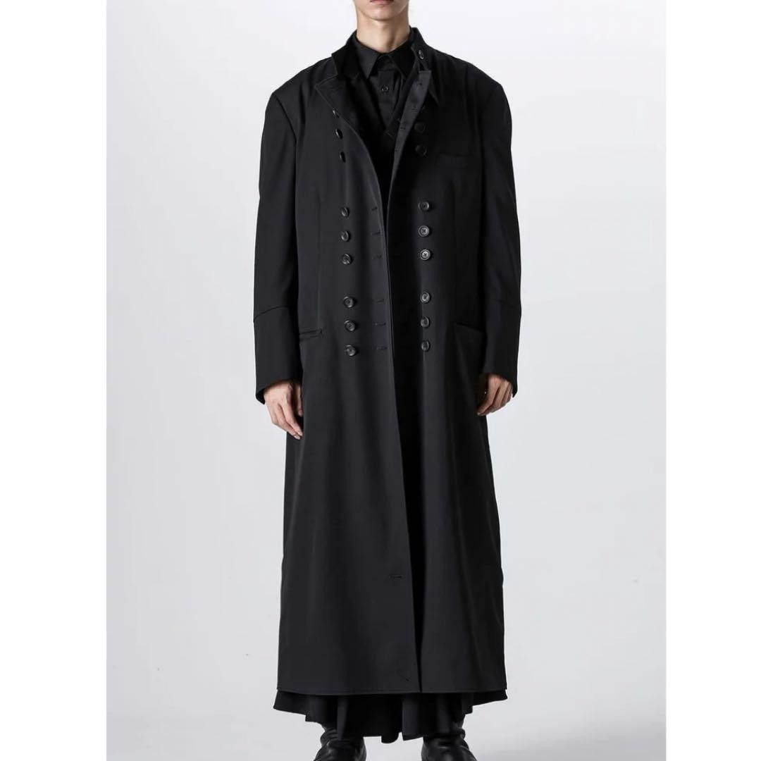 Yohji Yamamoto POUR HOMME 24aw W-Stand 20 Blouse Jaket HO-J25-100 Size US M / EU 48-50 / 2 - 9 Thumbnail