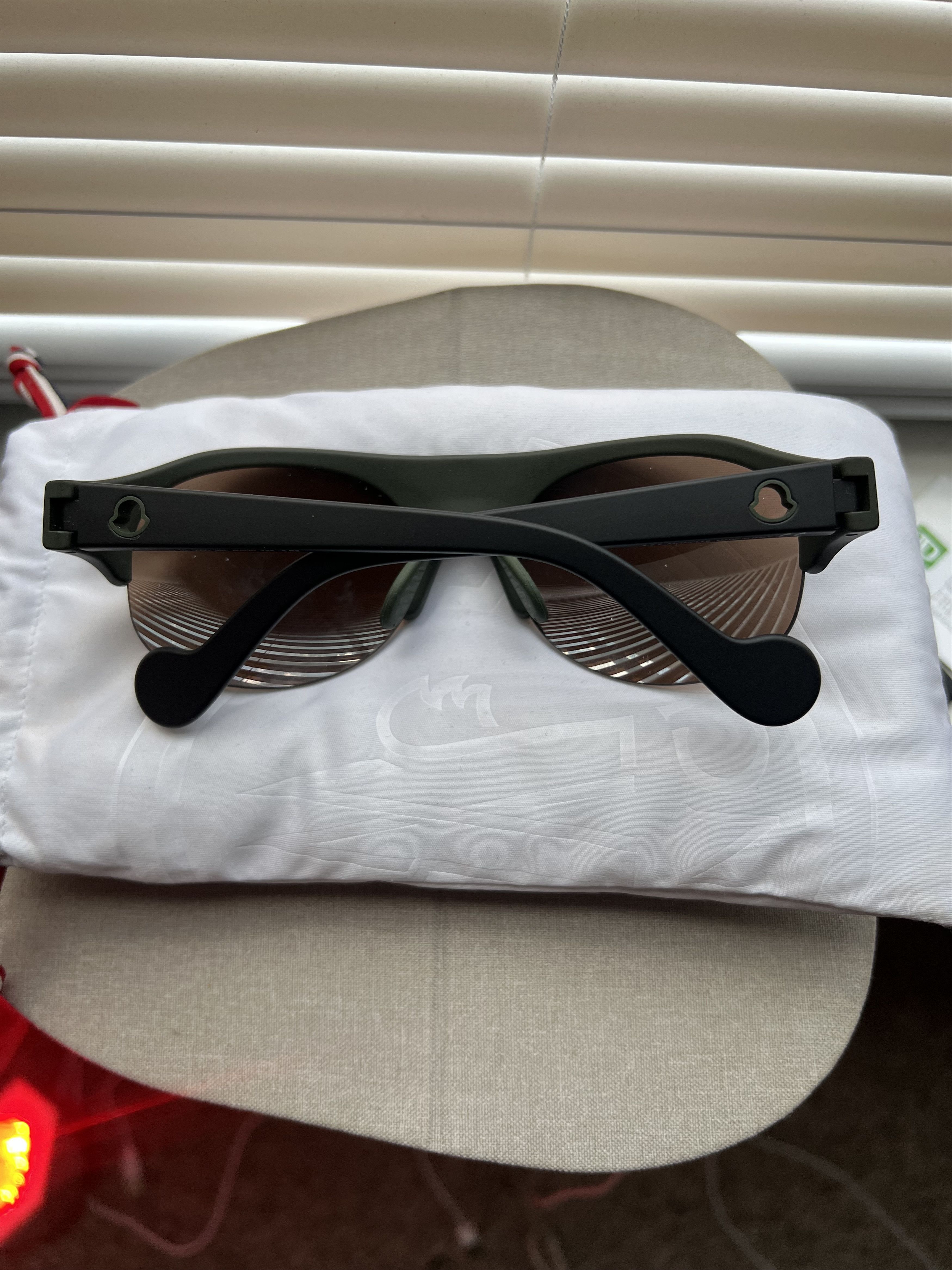 Moncler Moncler Mirrored Roviex Sunglasses Size ONE SIZE - 5 Thumbnail