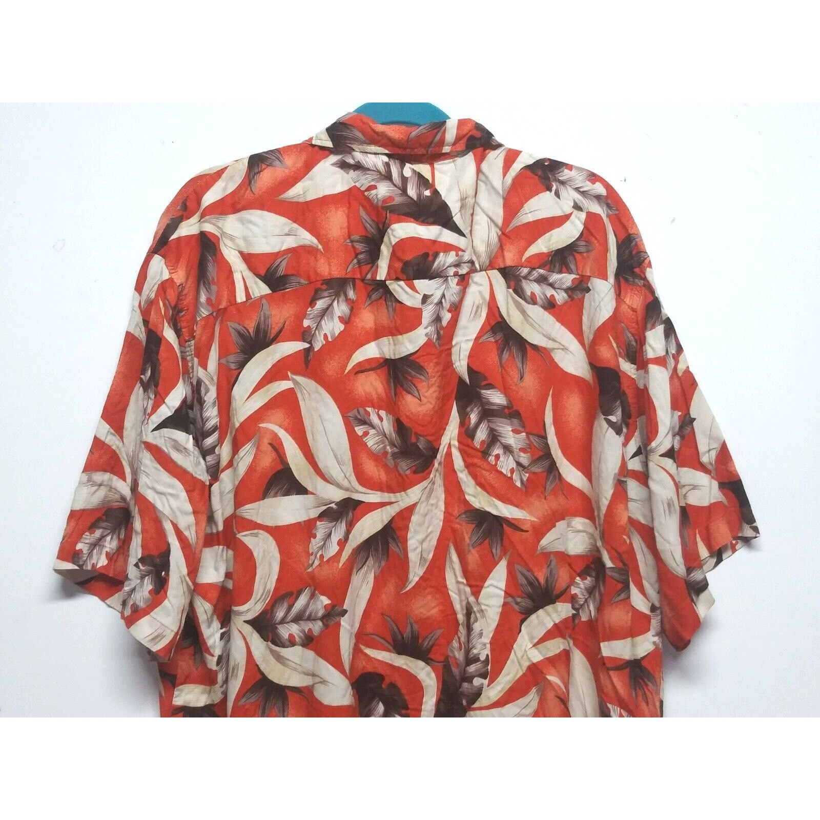 Vintage Scandia Woods Hawaiian shirt mens 2XL TL tropical floral ora Size US XXL / EU 58 / 5 - 2 Thumbnail