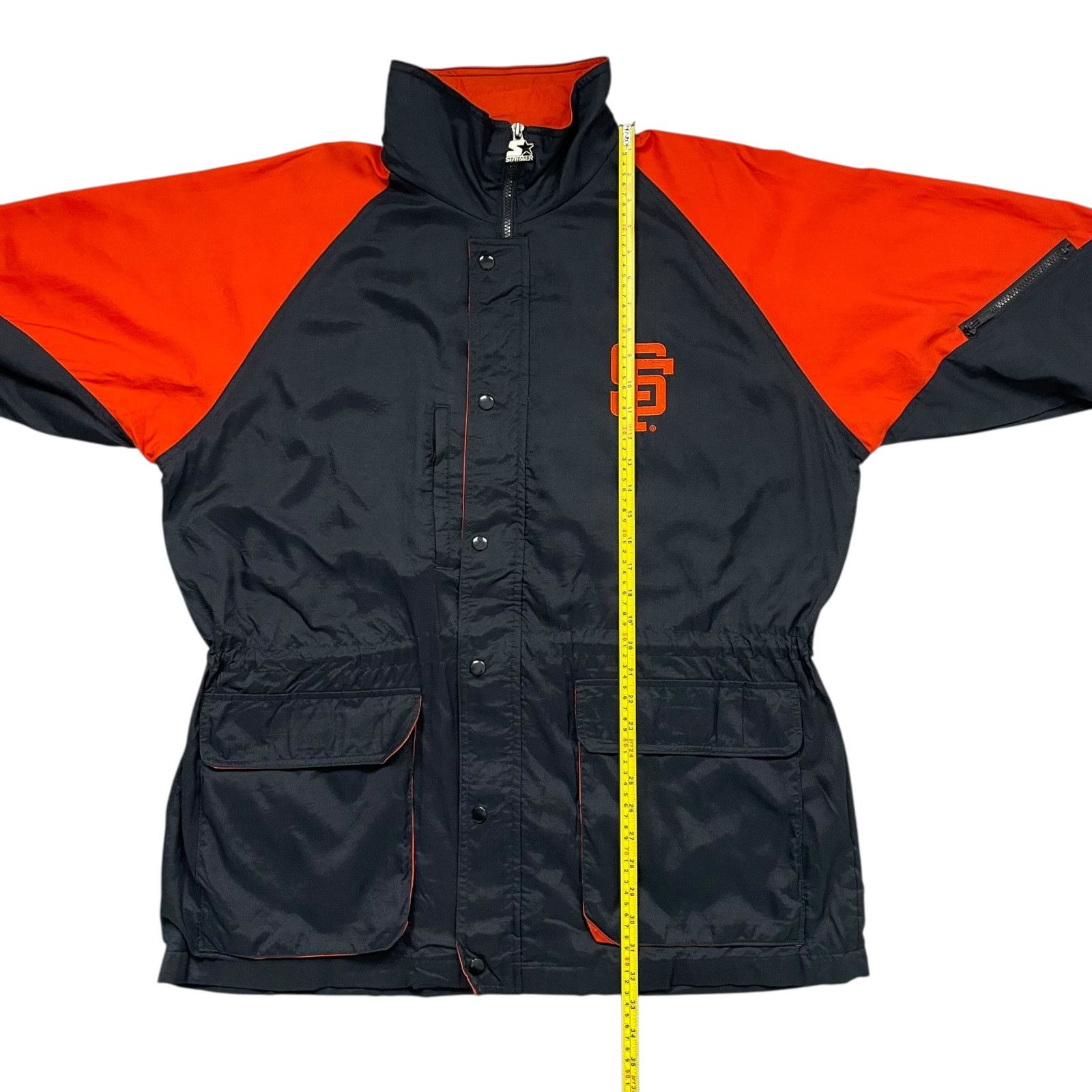 MLB DEADSTOCK VTG 90s SAN FRANCISCO GIANTS STARTER JACKET SIZE M Size US M / EU 48-50 / 2 - 9 Thumbnail