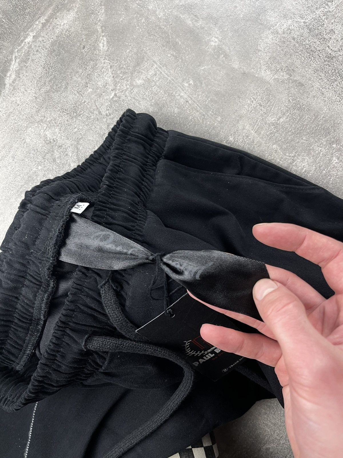 Other Avant Garde Black Technical Jogger Pants Drawstring Cropped Size US 32 / EU 48 - 9 Thumbnail