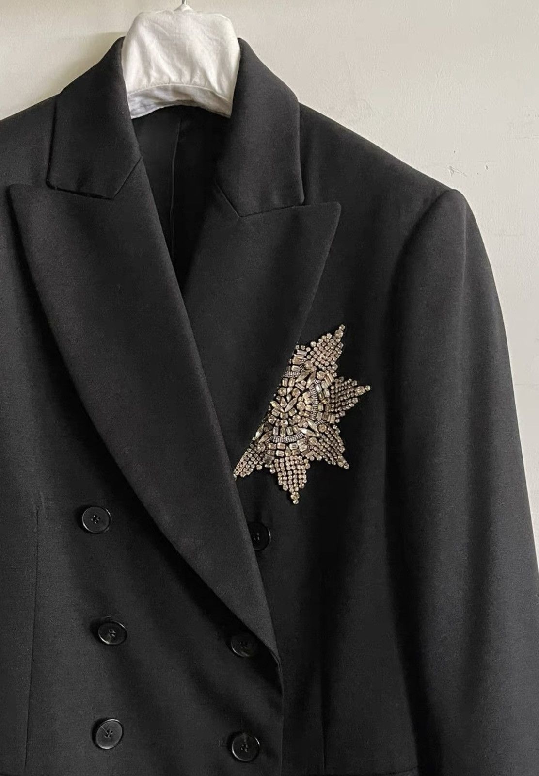 Alexander McQueen Alexander McQueen｜McQueen diamond suit Size 44S - 5 Thumbnail