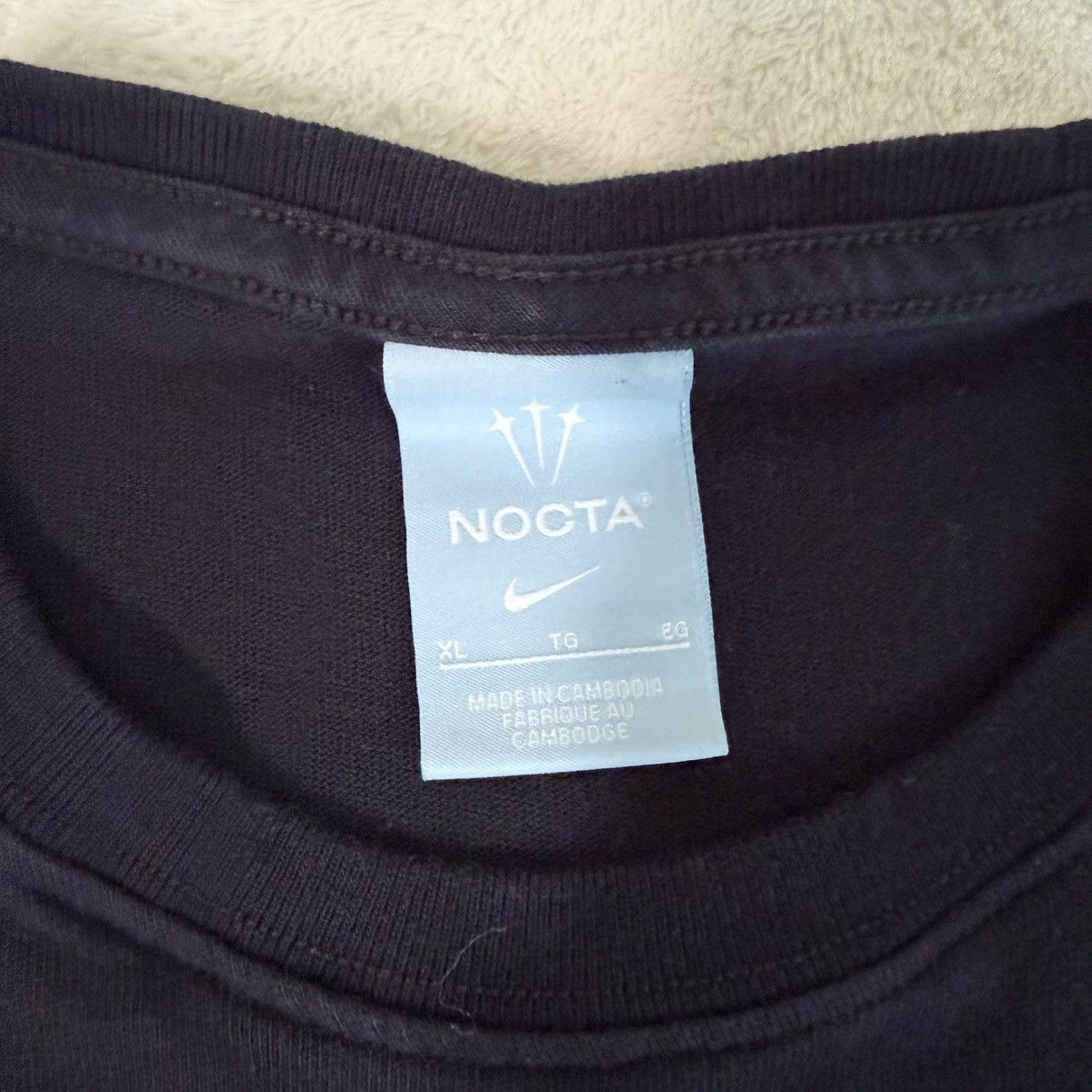 NOCTA × Nike Nike x Drake NOCTA T-Shirt Black Size US XL / EU 56 / 4 - 3 Thumbnail
