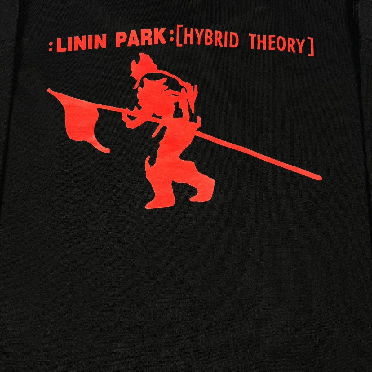 Band Tees Vintage Linkin Park ‘Hybrid Theory’ Misprint Euro LS T Shirt Size US XL / EU 56 / 4 - 7 Thumbnail