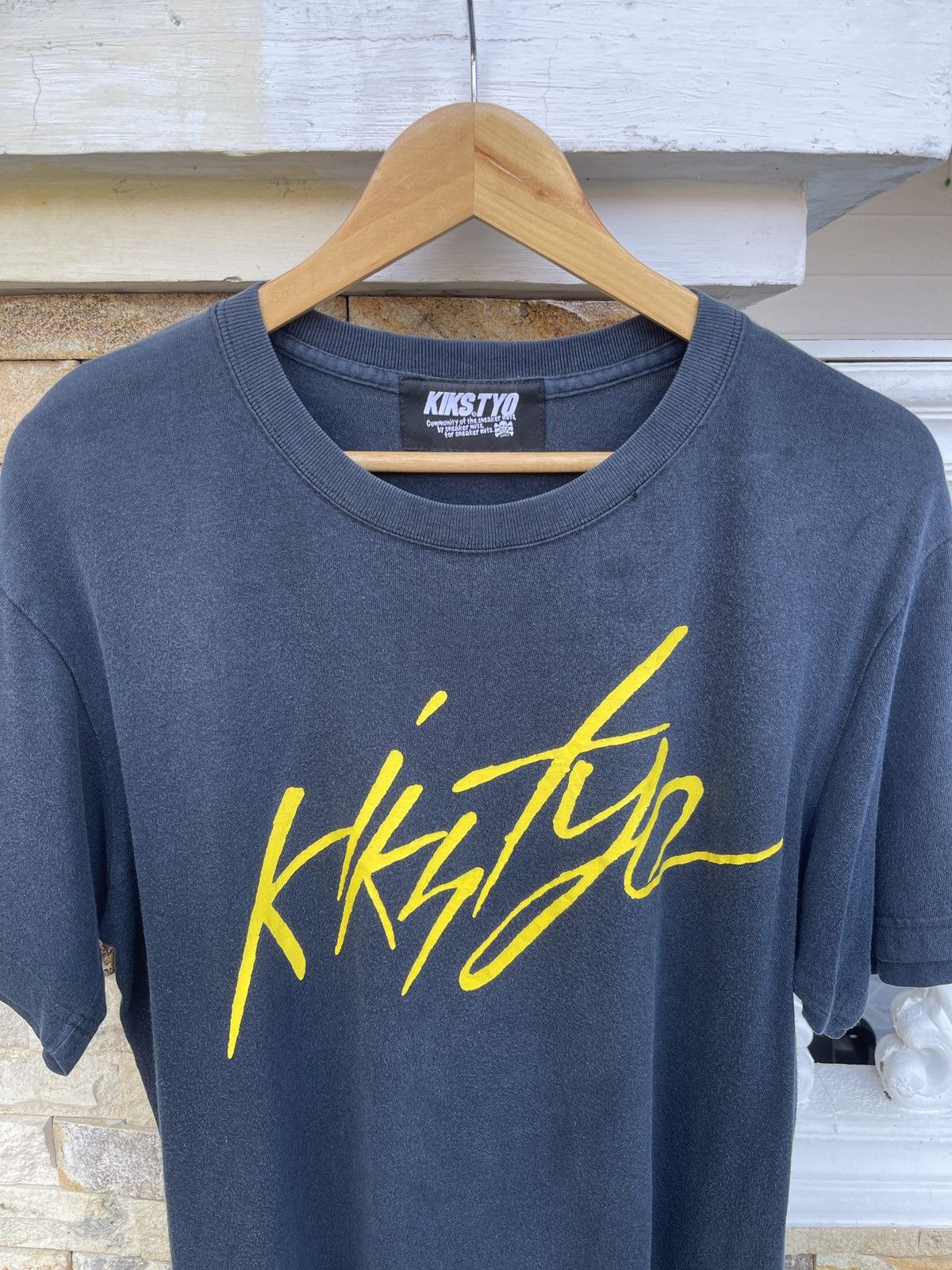 KIKS TYO Last Drop🔥Rare🔥Vintage KIKS TYO Spellout Faded Tee Size US L / EU 52-54 / 3 - 2 Thumbnail