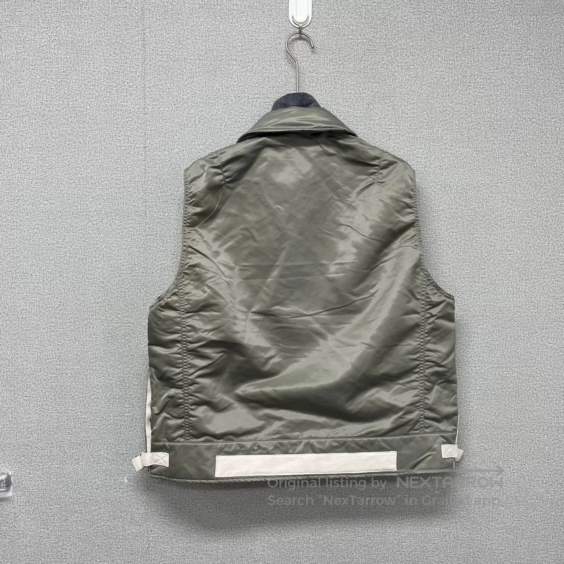Sacai sacai double-layered nylon vest with side ties. Size US M / EU 48-50 / 2 - 1 Thumbnail