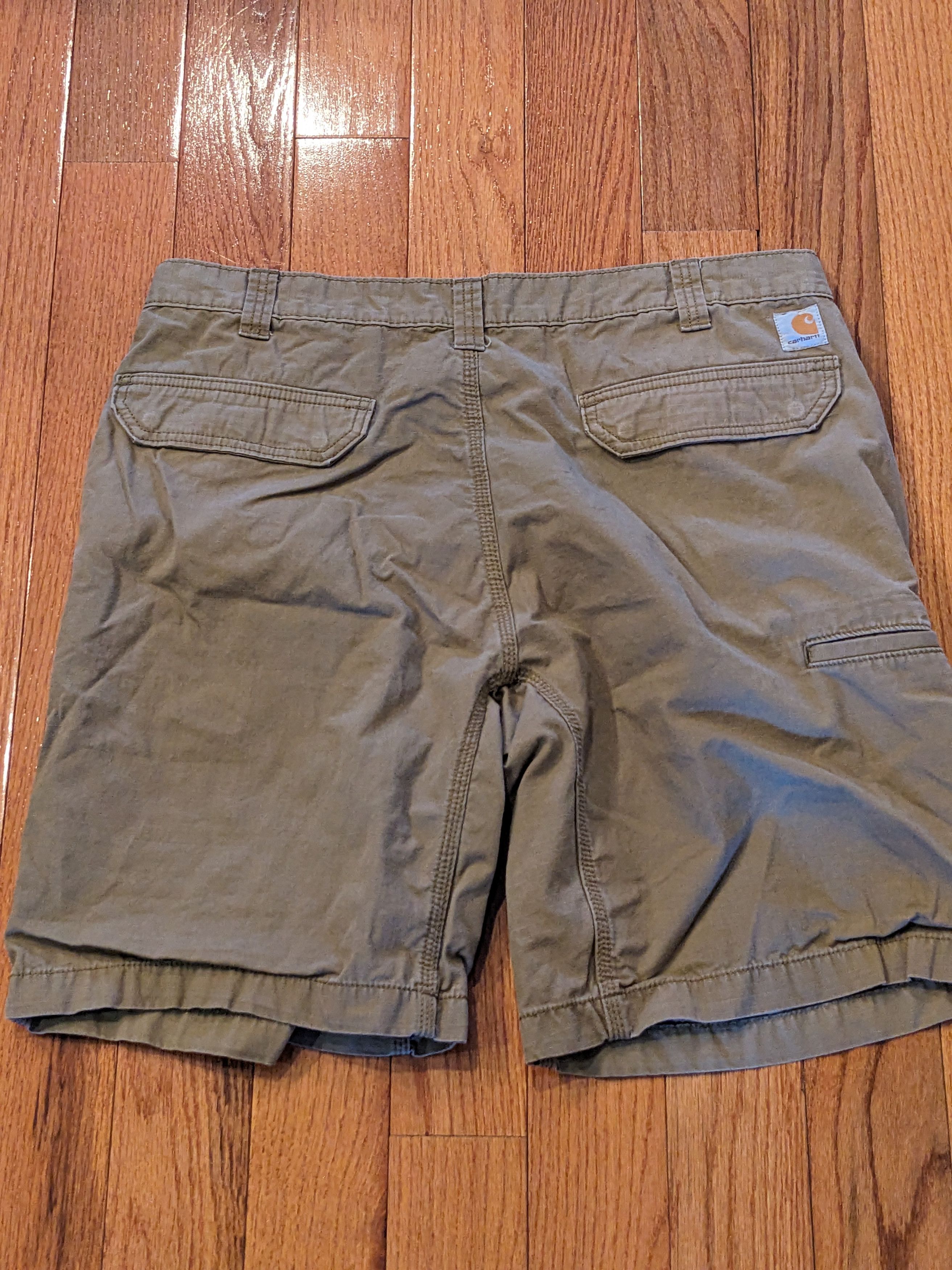 Carhartt × Vintage Carhartt Relaxed Fit Tan Size 38 Shorts Size US 38 / EU 54 - 3 Thumbnail