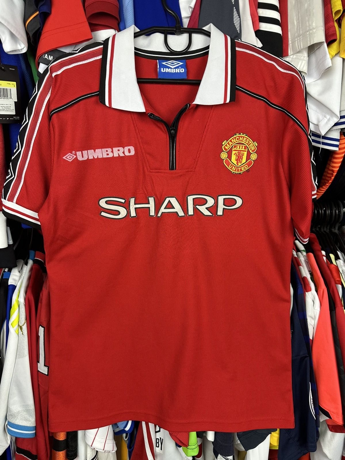 Other Umbro Manchester United football shirt 1998 Soccer Jersey Size US M / EU 48-50 / 2 - 1 Thumbnail
