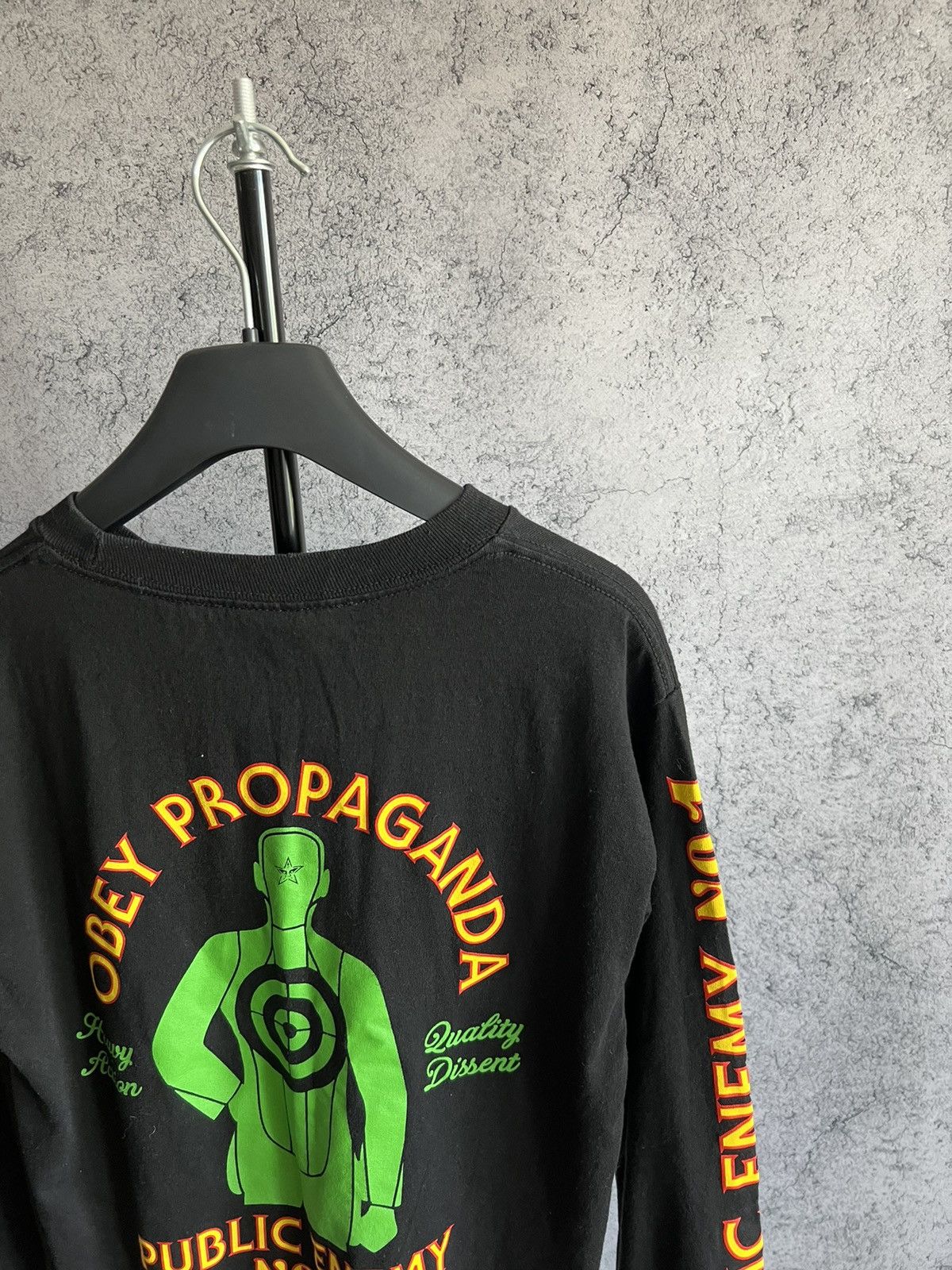 Obey Obey Long Sleeve T-Shirt Propaganda Public Enemy N1 Y2K Size US S / EU 44-46 / 1 - 10 Thumbnail
