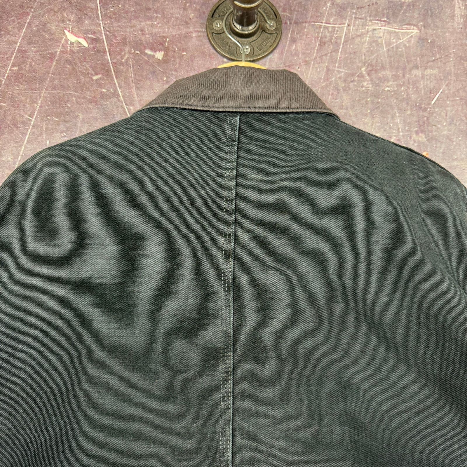 Carhartt × Vintage 90s Faded Black Carhartt Cropped Arctic Work Jacket XL 2380 Size US XL / EU 56 / 4 - 8 Thumbnail