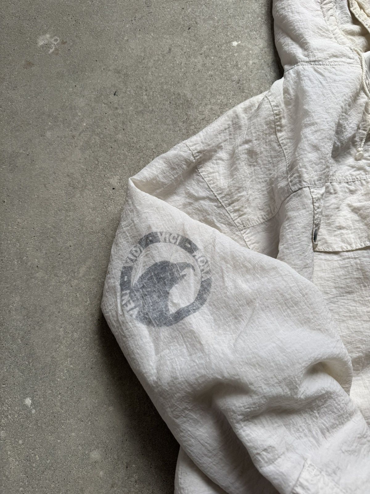 Le Grande Bleu (L.G.B.) Archival Military Bomber 80s “Veni Vidi Vici” Size US L / EU 52-54 / 3 - 7 Thumbnail