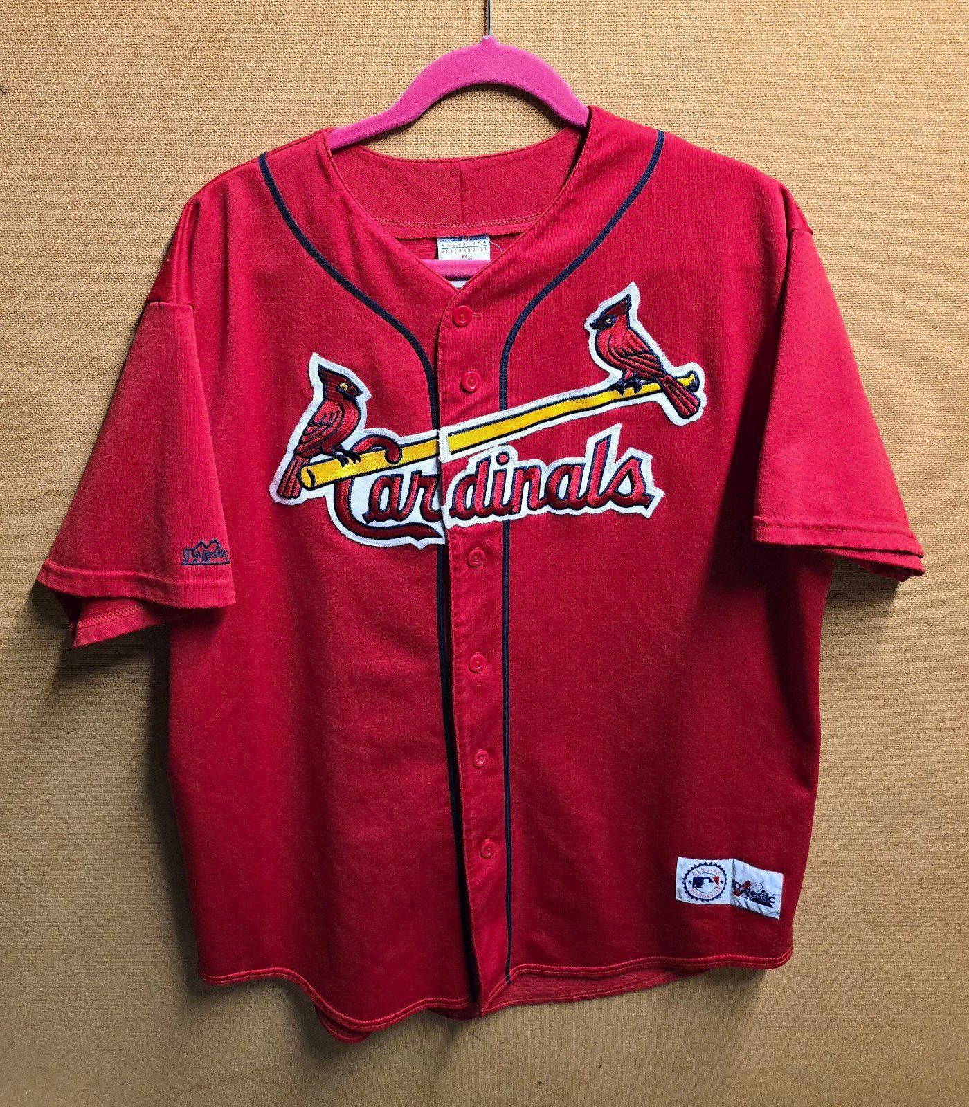 Majestic VTG Authentic MAJESTIC ST.LOUIS CARDINALS MCGWIRE JERSEY XL Size US XL / EU 56 / 4 - 1 Thumbnail