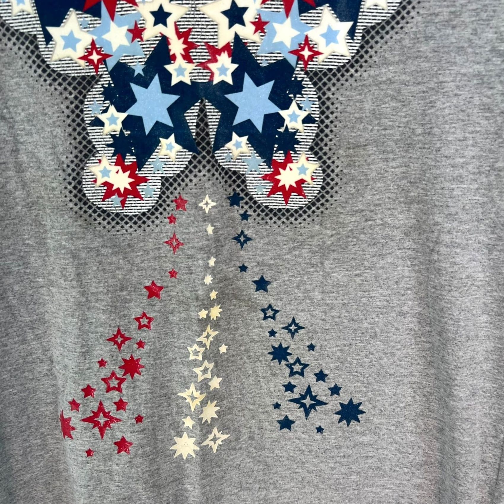 Valstar All Star Butterfly Graphic T-Shirt Unisex M Gray Cotton Crew Neck Short Sleeve Shirt Graphic Print Men Reg (Butterfly Theme) Size US M / EU 48-50 / 2 - 2 Thumbnail