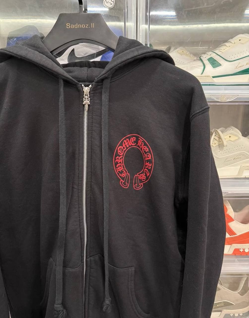 Chrome Hearts Chrome Hearts Red Horseshoe Burial Size US XL / EU 56 / 4 - 3 Thumbnail