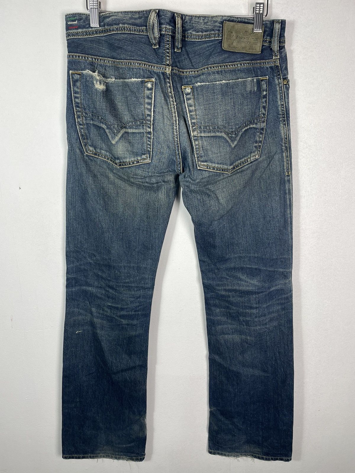 Diesel Vintage Diesel Zatiny Flairs Cut Distressed Jeans Size US 32 / EU 48 - 4 Thumbnail