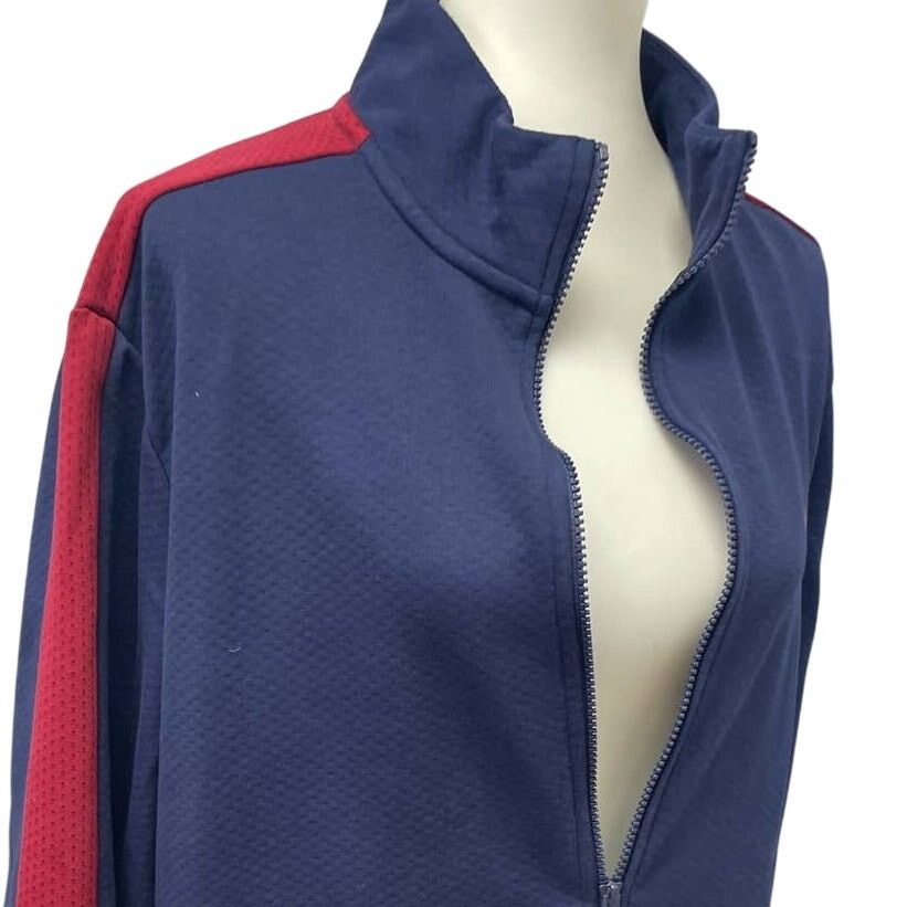 Puma Puma Mens XL Side Stripe Polyester Athletic Track Jacket Size US XL / EU 56 / 4 - 2 Thumbnail