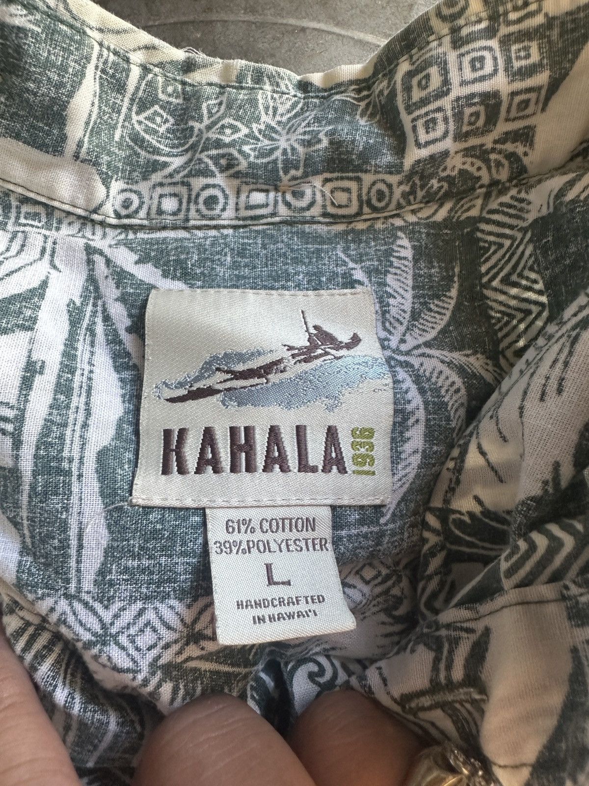 Kahala PreOwned Kahala Hawaiian Print University Of Hawaii Men's L Size US L / EU 52-54 / 3 - 5 Thumbnail