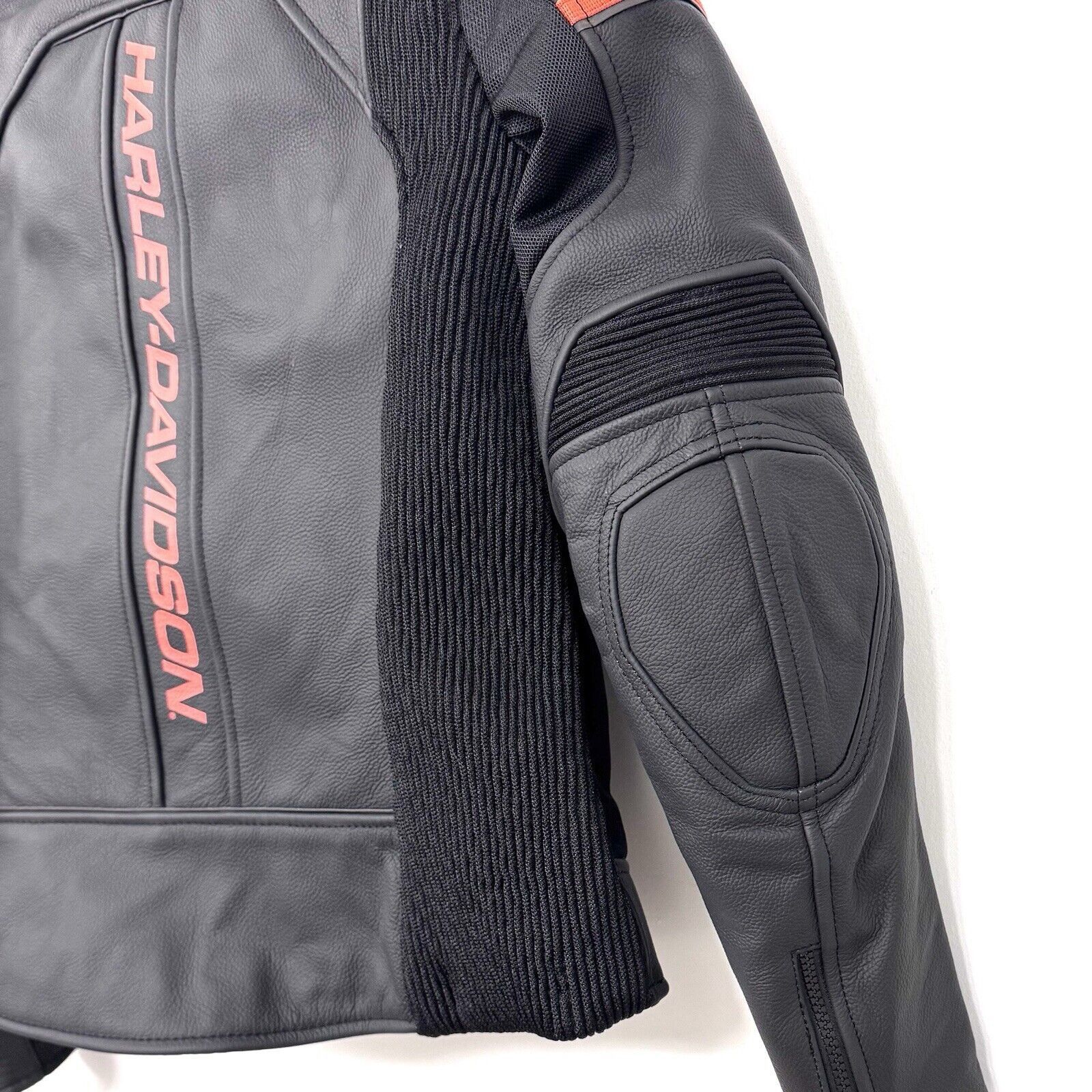 Harley Davidson Harley-Davidson Women's Brawler Leather Jacket - 98007-21VW Size S / US 4 / IT 40 - 9 Thumbnail