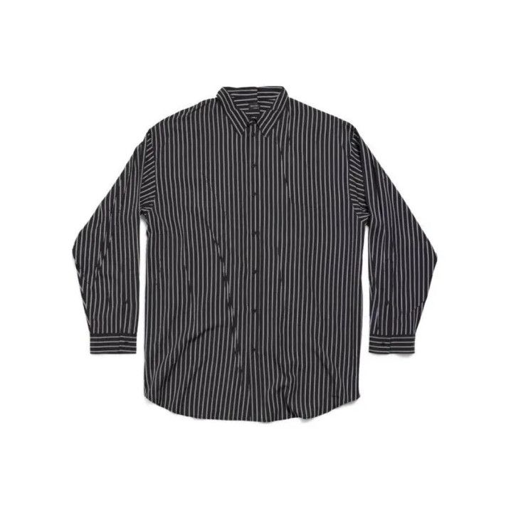 Balenciaga Balenciaga Striped Long Sleeve Shirt for Men and Women Size US XS / EU 42 / 0 - 1 Thumbnail