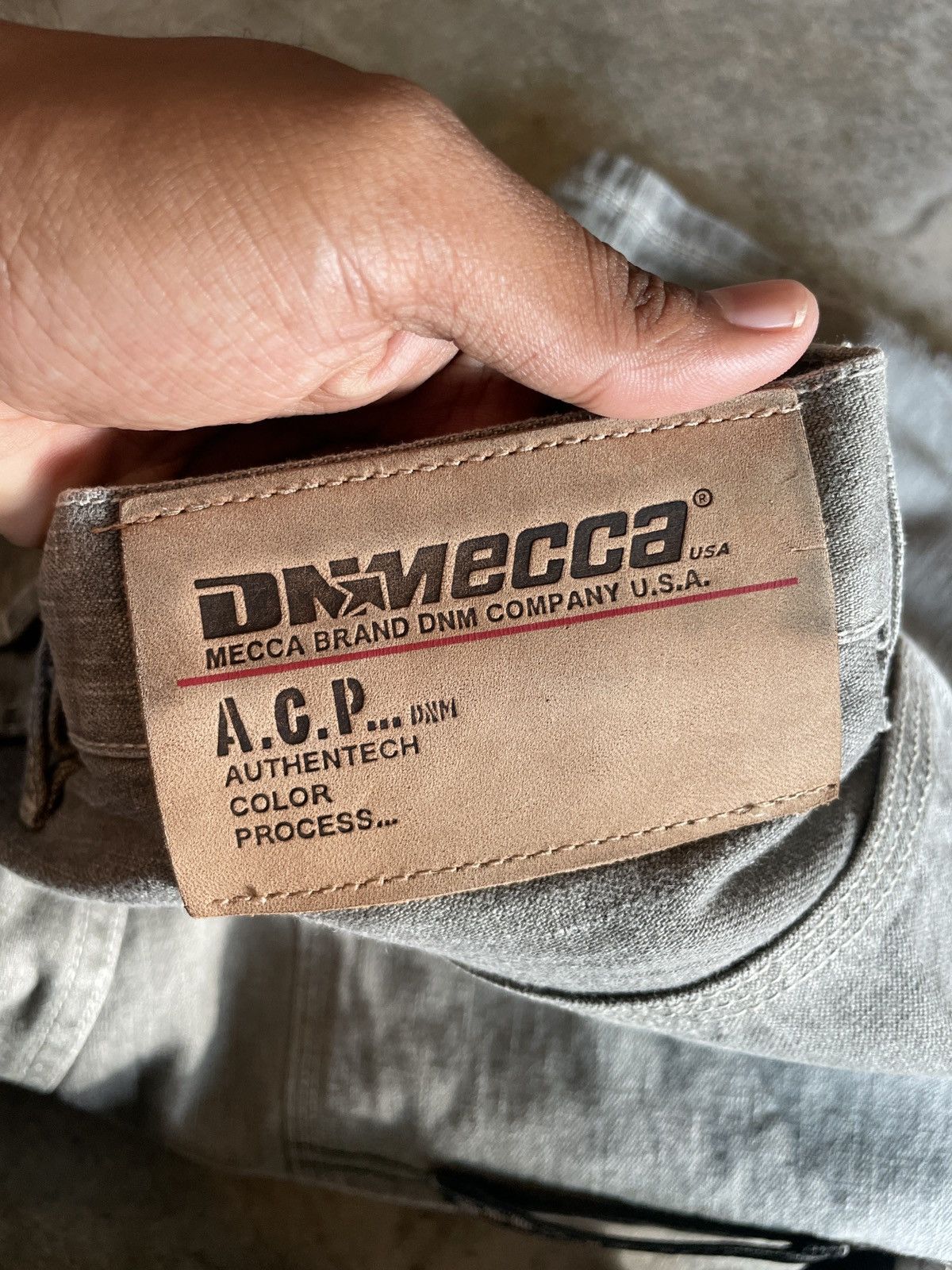 Mecca Washed Grey Mecca Y2K Jorts Size US 34 / EU 50 - 5 Thumbnail