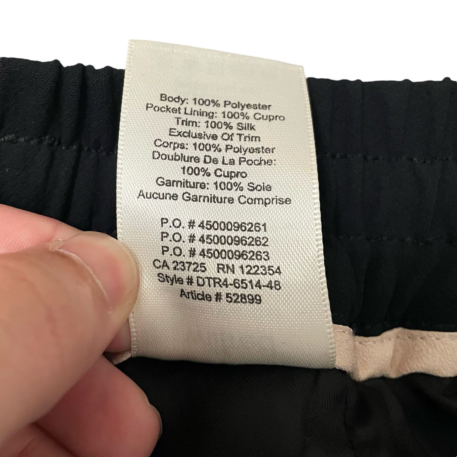 Aritzia Aritzia Wilfred Buffon Pant Drawstring Joggers Black Small Size 30" / US 8 / IT 44 - 6 Thumbnail