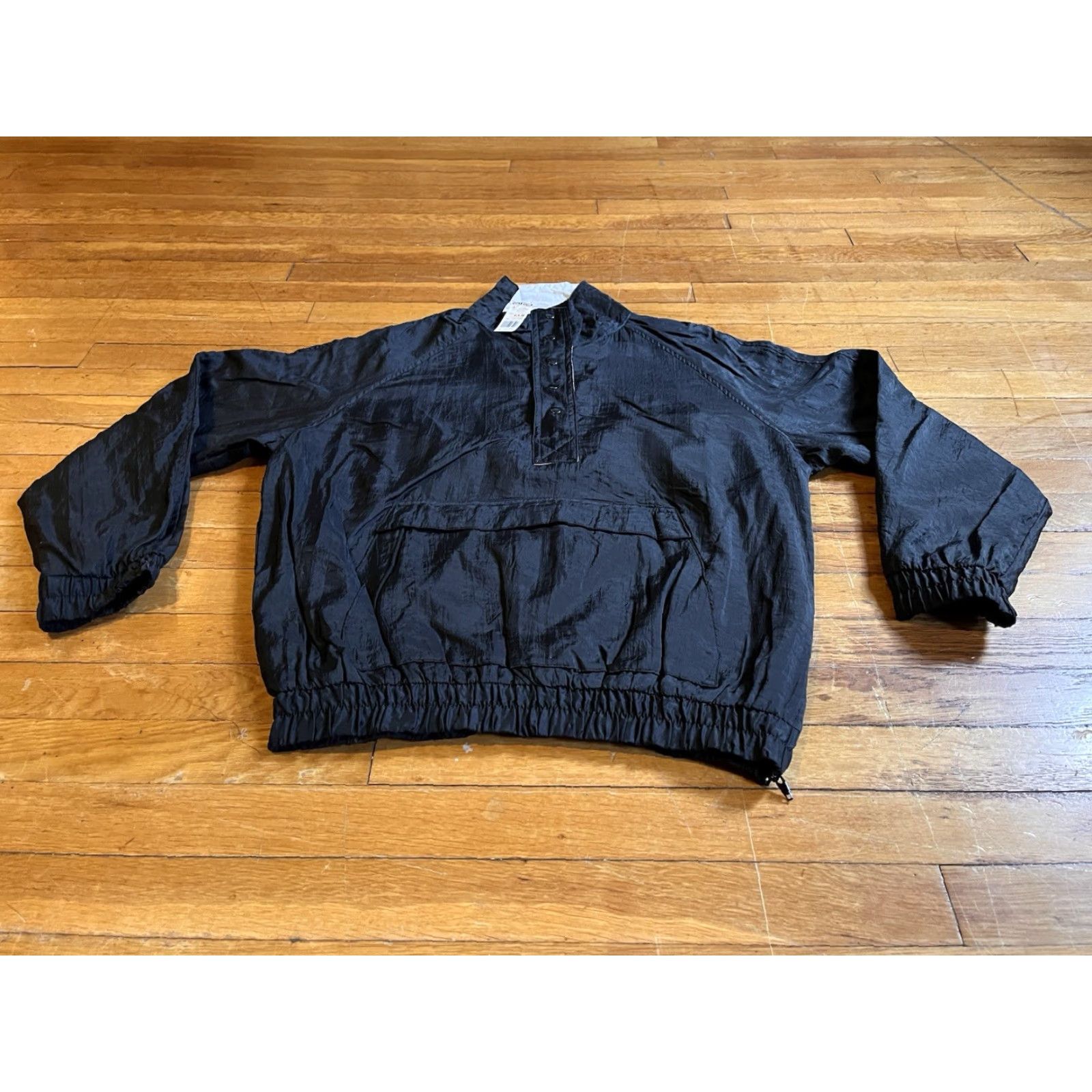 Vintage VINTAGE Drummer Boy Collection 1/2 Zip Windbreaker Men’s M Black 90s Jacket Size US M / EU 48-50 / 2 - 2 Thumbnail