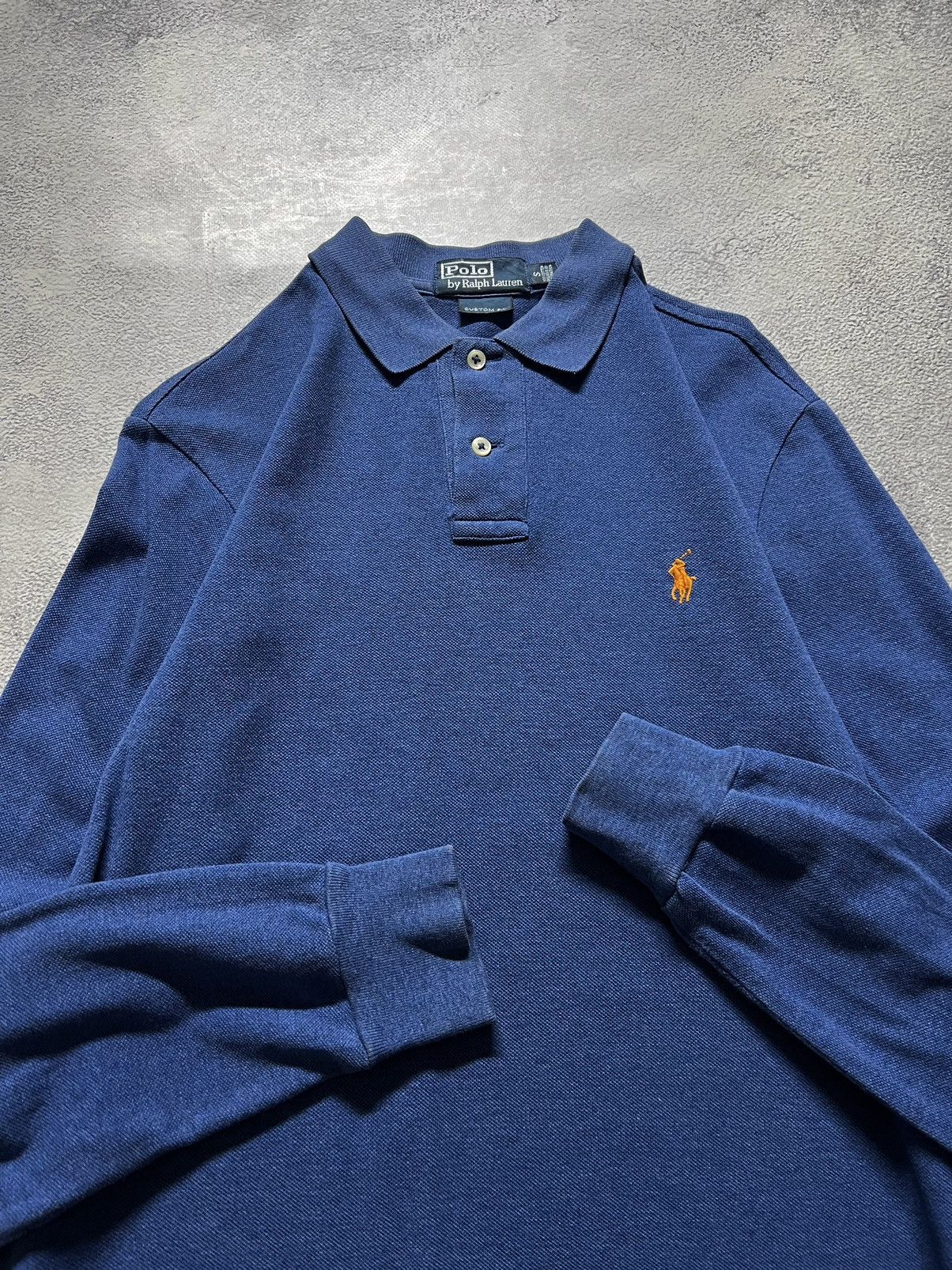 Vintage Vintage Y2k Polo by Ralph Lauren💙 Long Sleeve Rugby Polo 00s Size US S / EU 44-46 / 1 - 1 Thumbnail