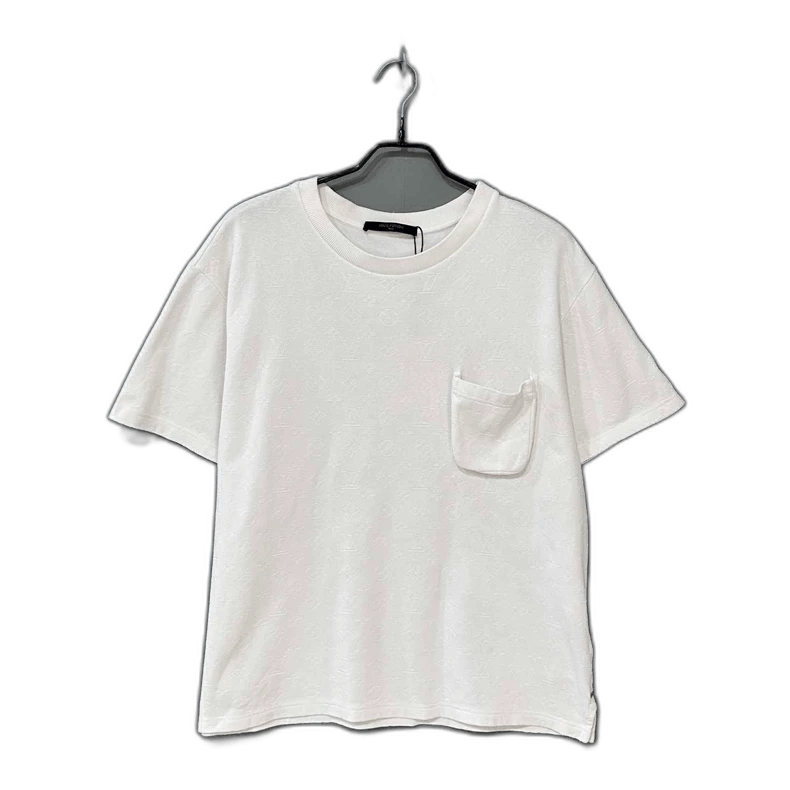 Louis Vuitton White Short Sleeve Louis Vuitton T -2505 Size M / US 6-8 / IT 42-44 - 1 Thumbnail