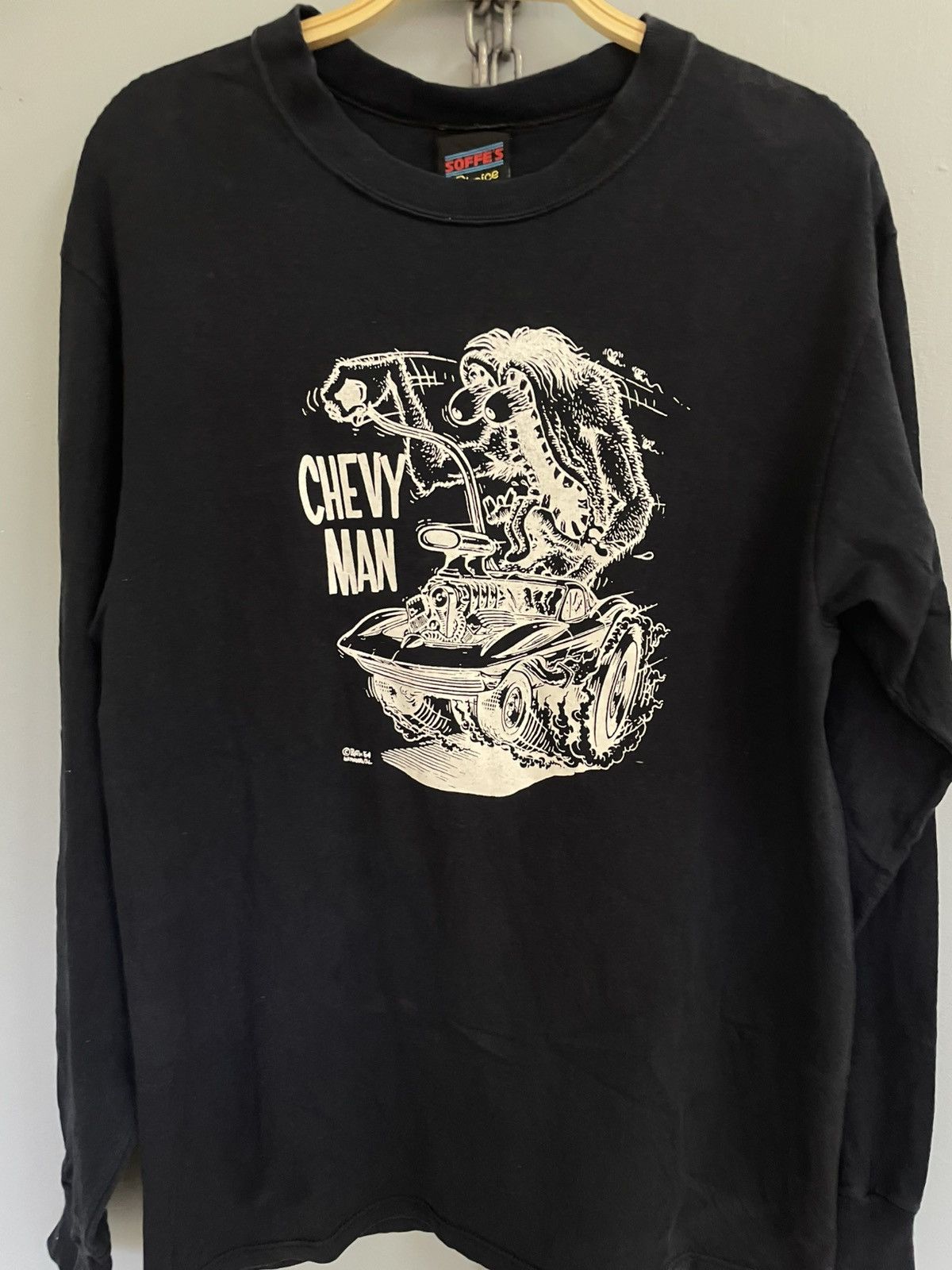 Vintage Vintage 90s Chevy Man Rat fink t shirt Size US M / EU 48-50 / 2 - 3 Thumbnail