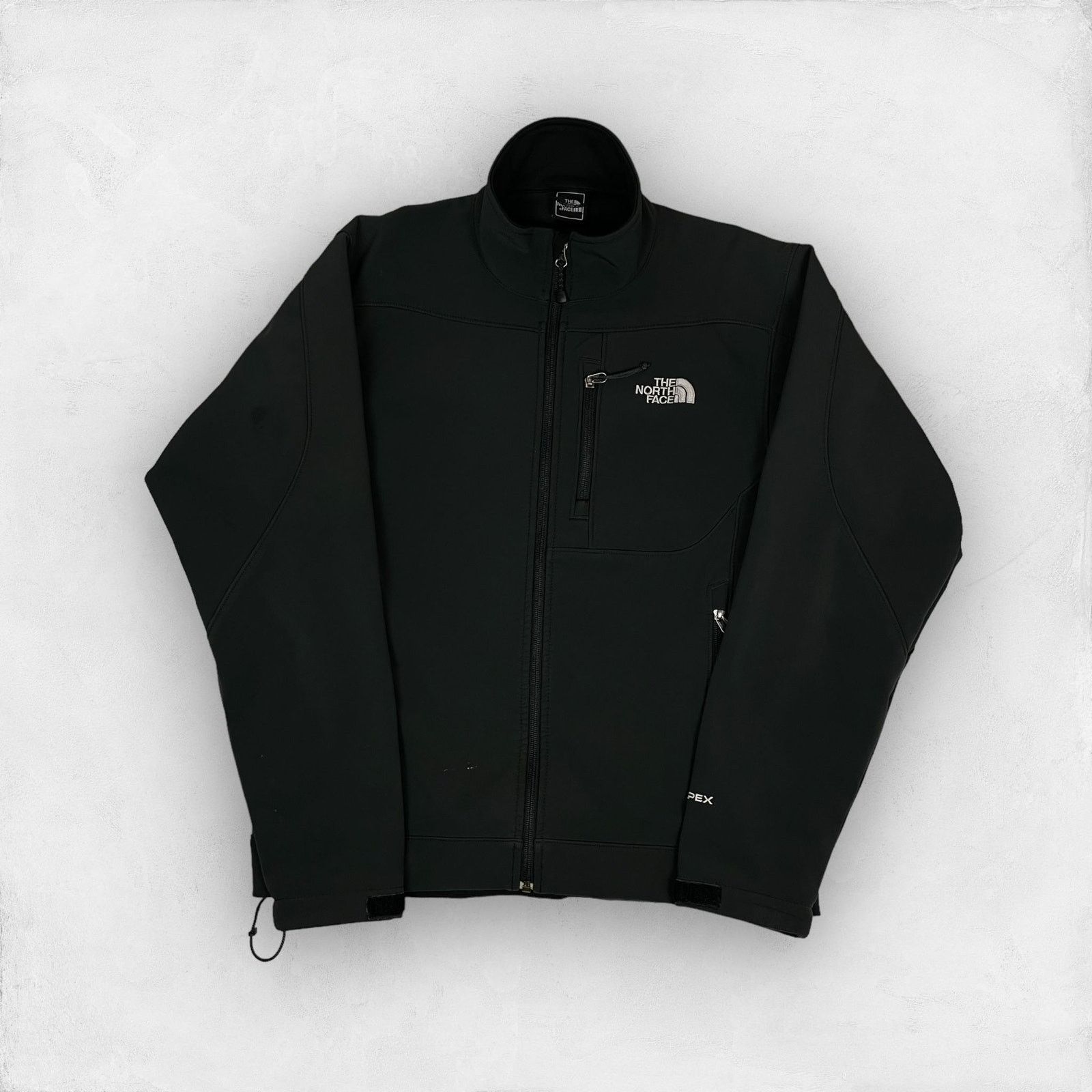 The North Face The North Face Apex Men's Black Full Zip Softshell Jacket M Size US M / EU 48-50 / 2 - 1 Thumbnail