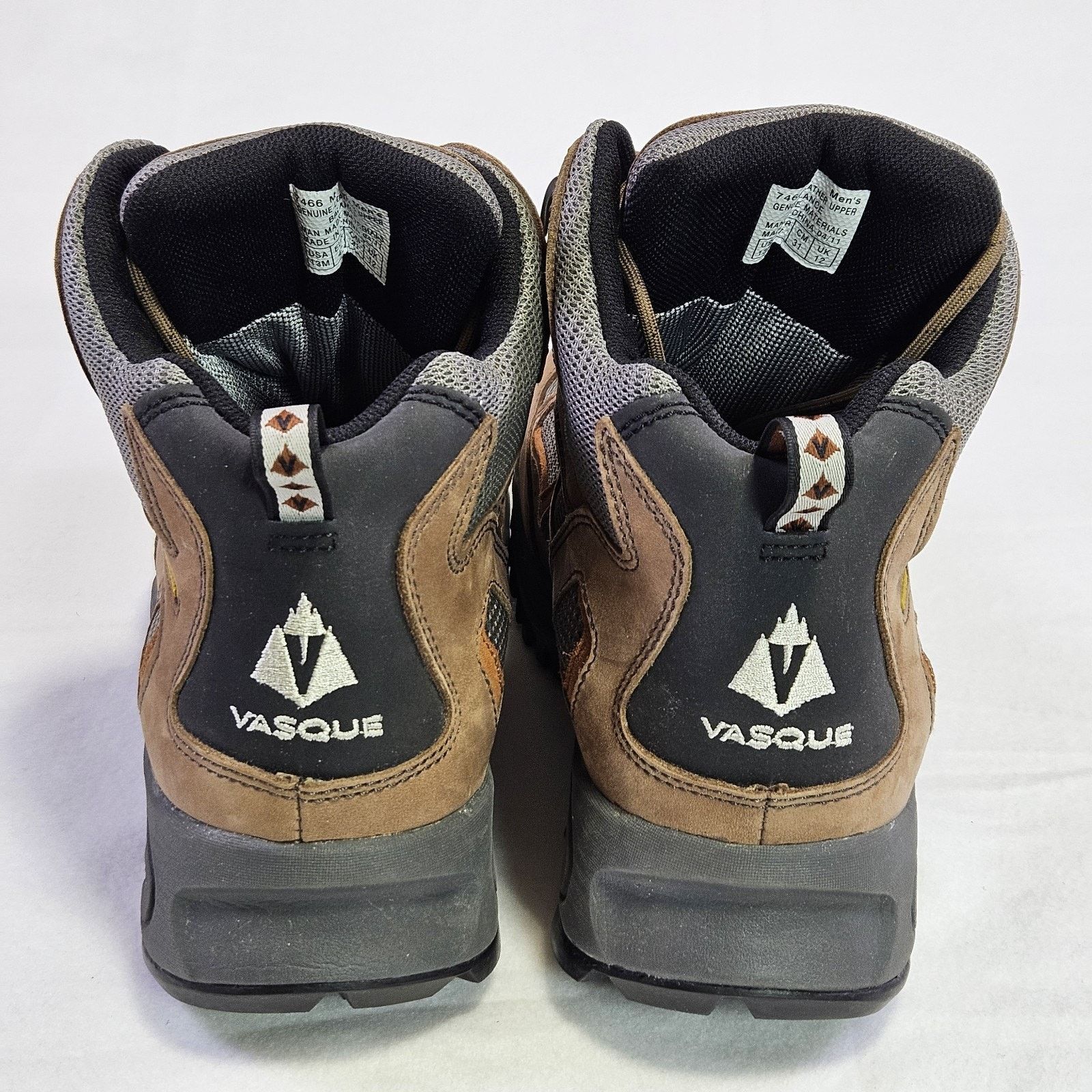 Vasque Vasque Breeze Hiking Boot Waterproof Gore-Tex Leather Brown Size US 13 / EU 46 - 5 Thumbnail