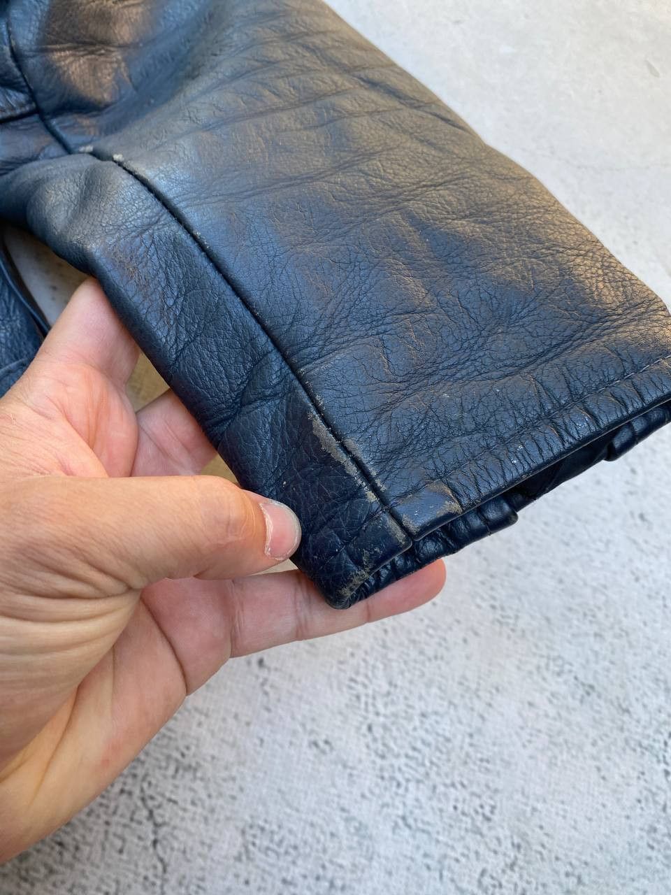 Other Leather Faded Avant Garde brown Rick Owens style Jacket Size US M / EU 48-50 / 2 - 14 Thumbnail