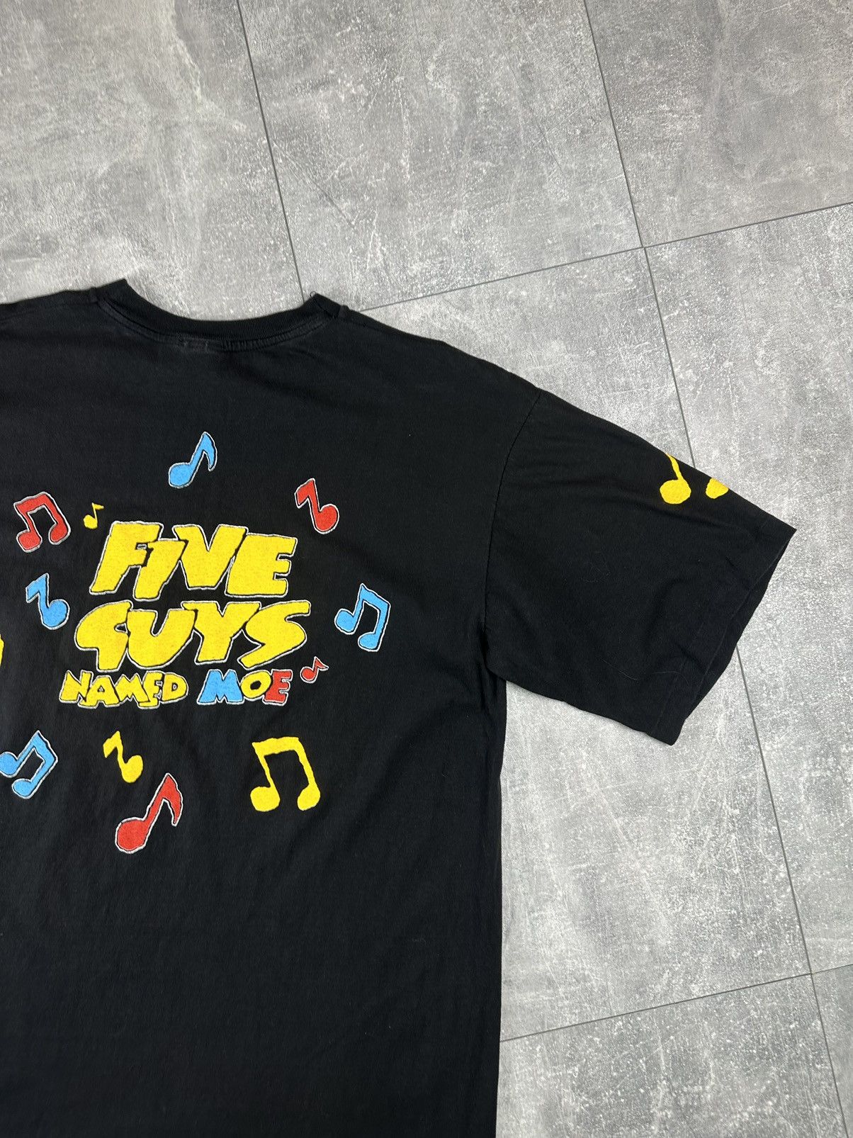 Other Five Guys Named Moe Jazz Band 1991 Retro T-Shirt Size US XL / EU 56 / 4 - 13 Thumbnail