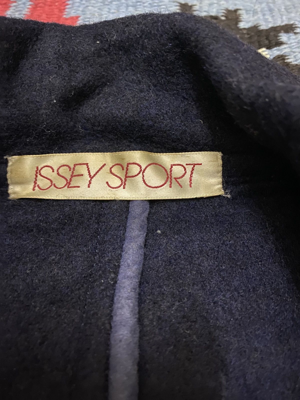 Issey Miyake ESSENTIAL 80s/90s ISSEY SPORT AVANT GARDE OVERSIZED COAT Size US L / EU 52-54 / 3 - 7 Thumbnail