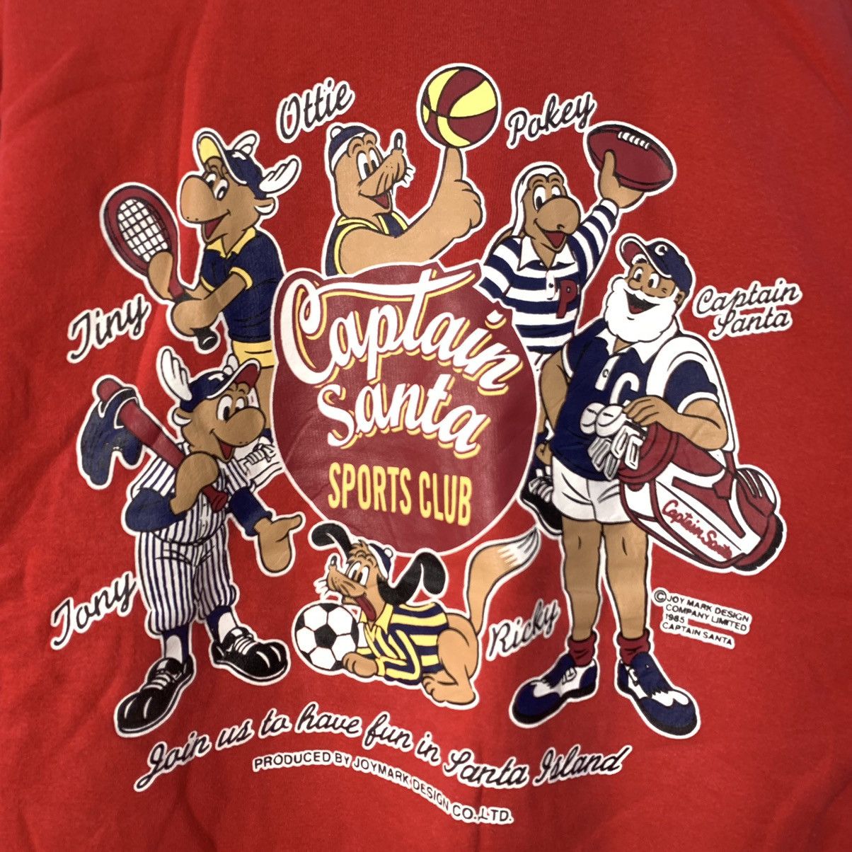Captain Santors Vintage Captain santa sweatshirt 1985 Pullover Size US M / EU 48-50 / 2 - 5 Thumbnail