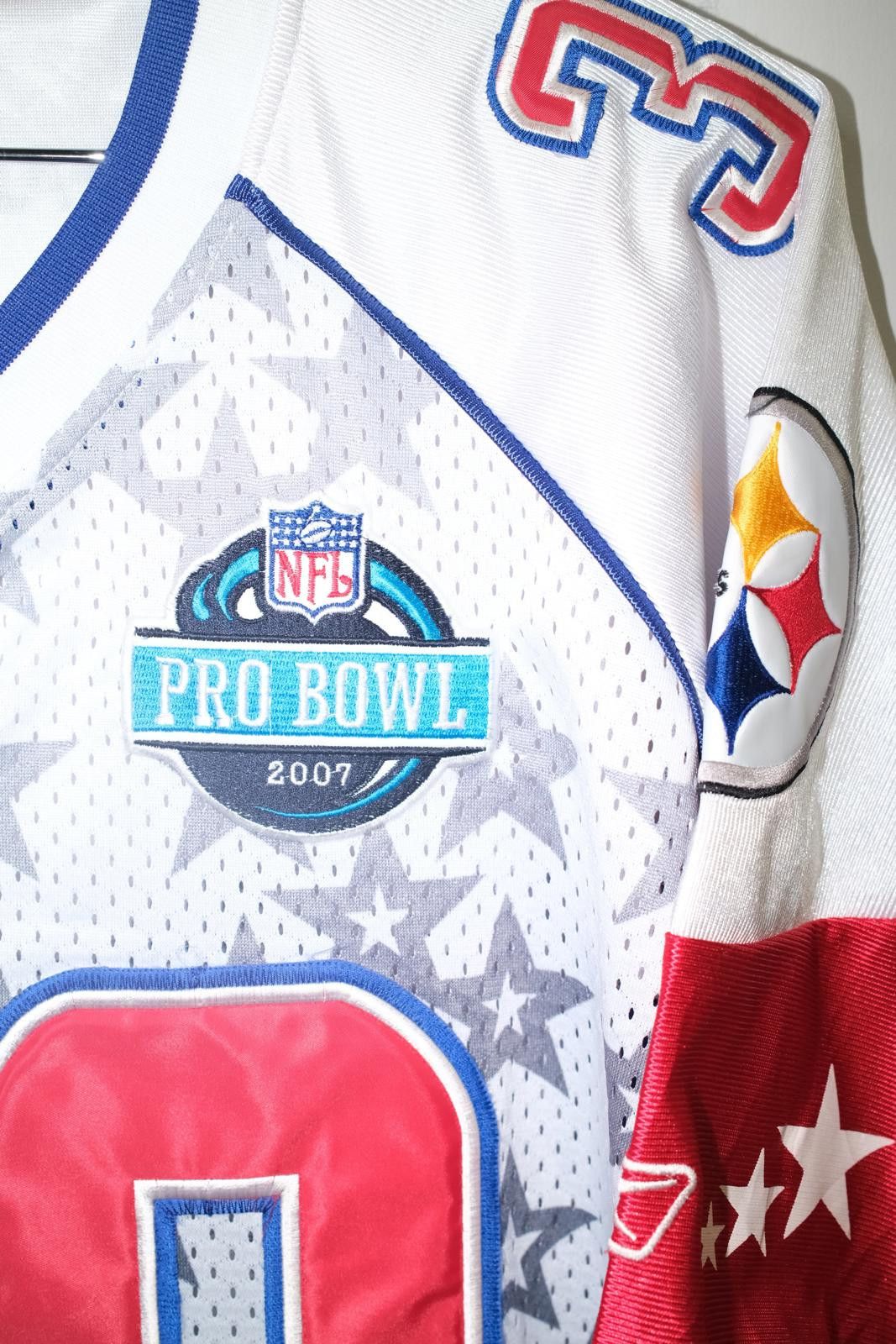 Reebok 07' Reebok Pro Bowl Steelers Willie Parker Jersey Size US XL / EU 56 / 4 - 4 Thumbnail