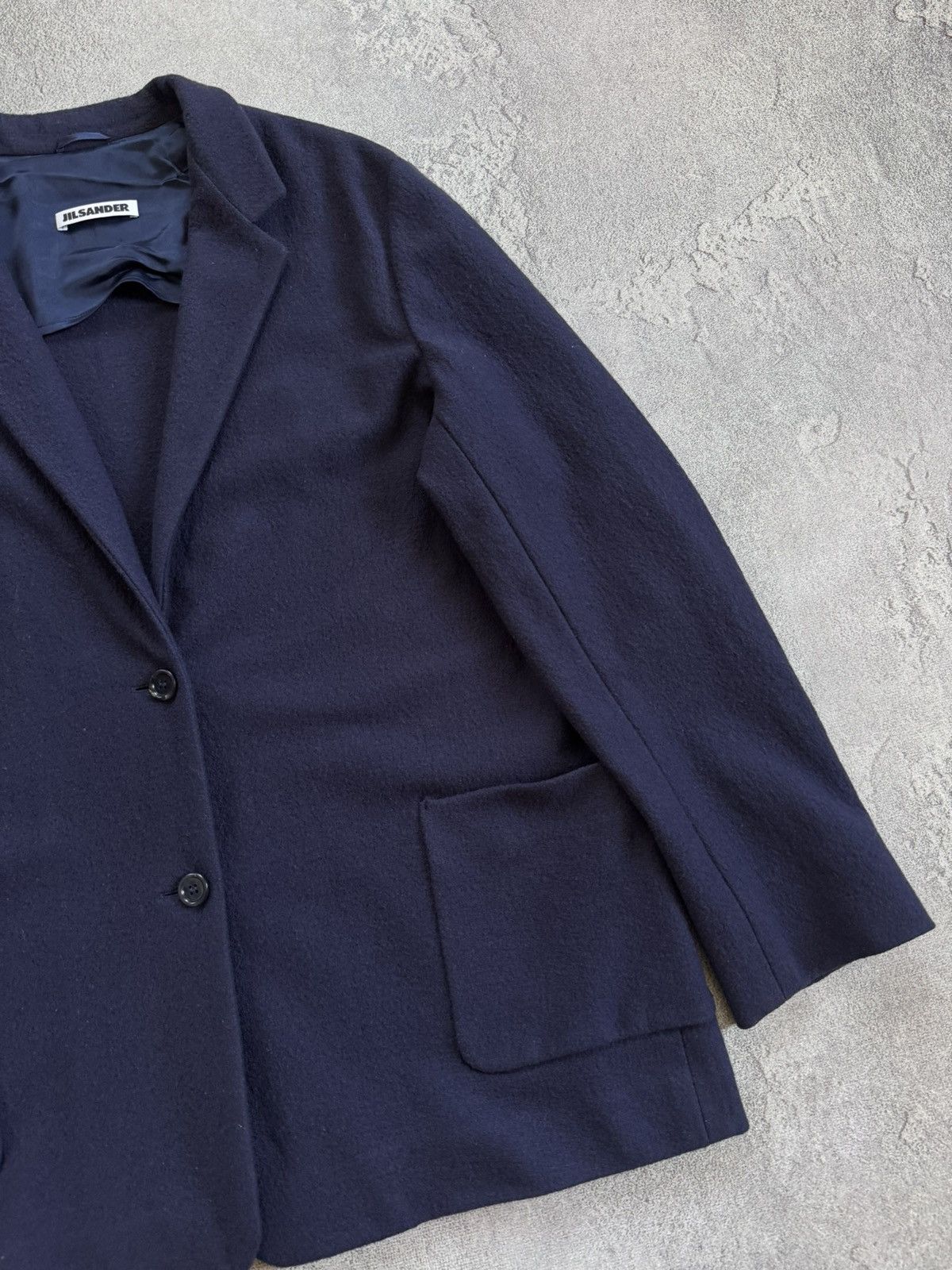 Jil Sander Jil sander wool blazer button up light casual jacket coat Size M / US 6-8 / IT 42-44 - 9 Thumbnail