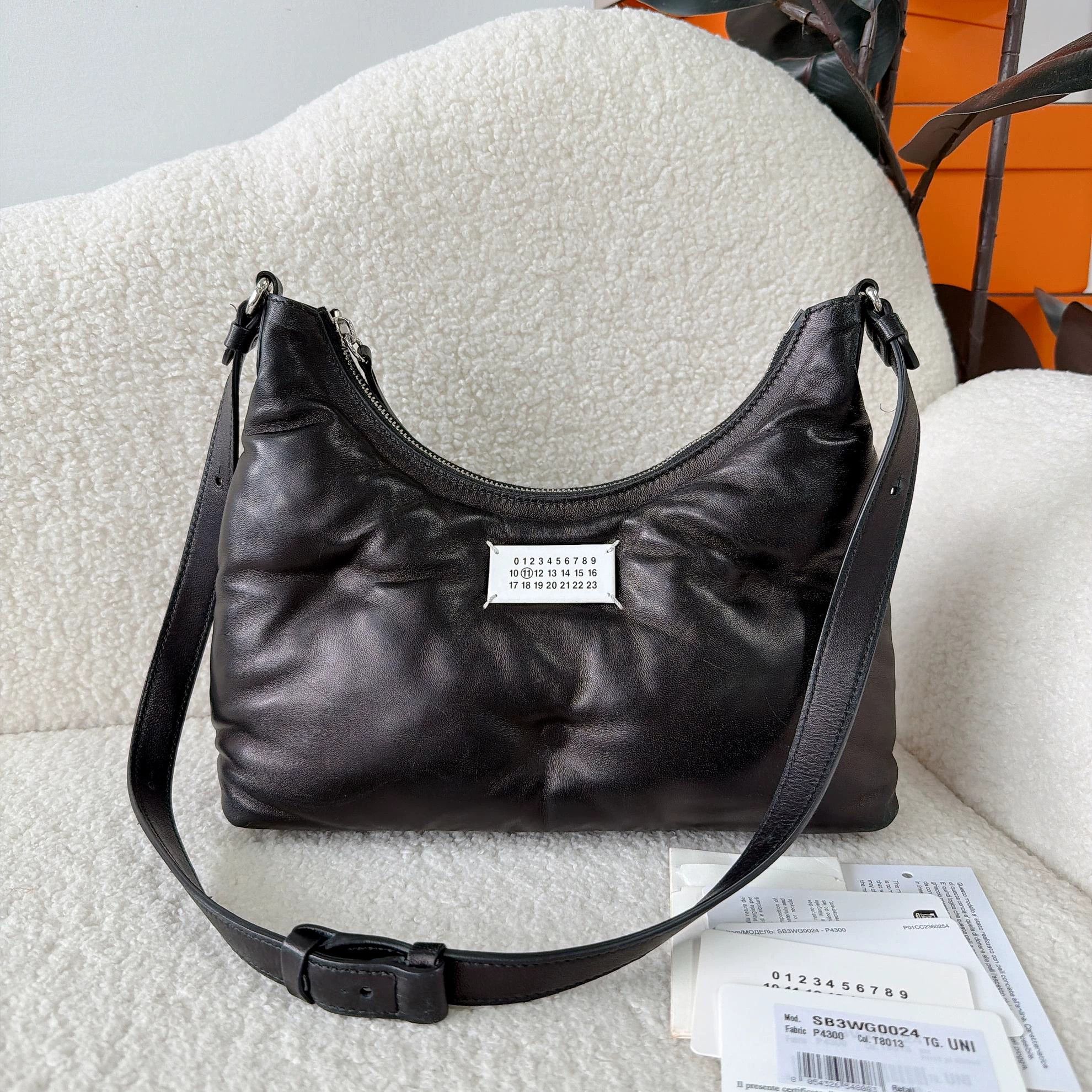 Maison Margiela Maison Margiela Glam Slam Black Shoulder Bag 7591 Size ONE SIZE - 1 Thumbnail