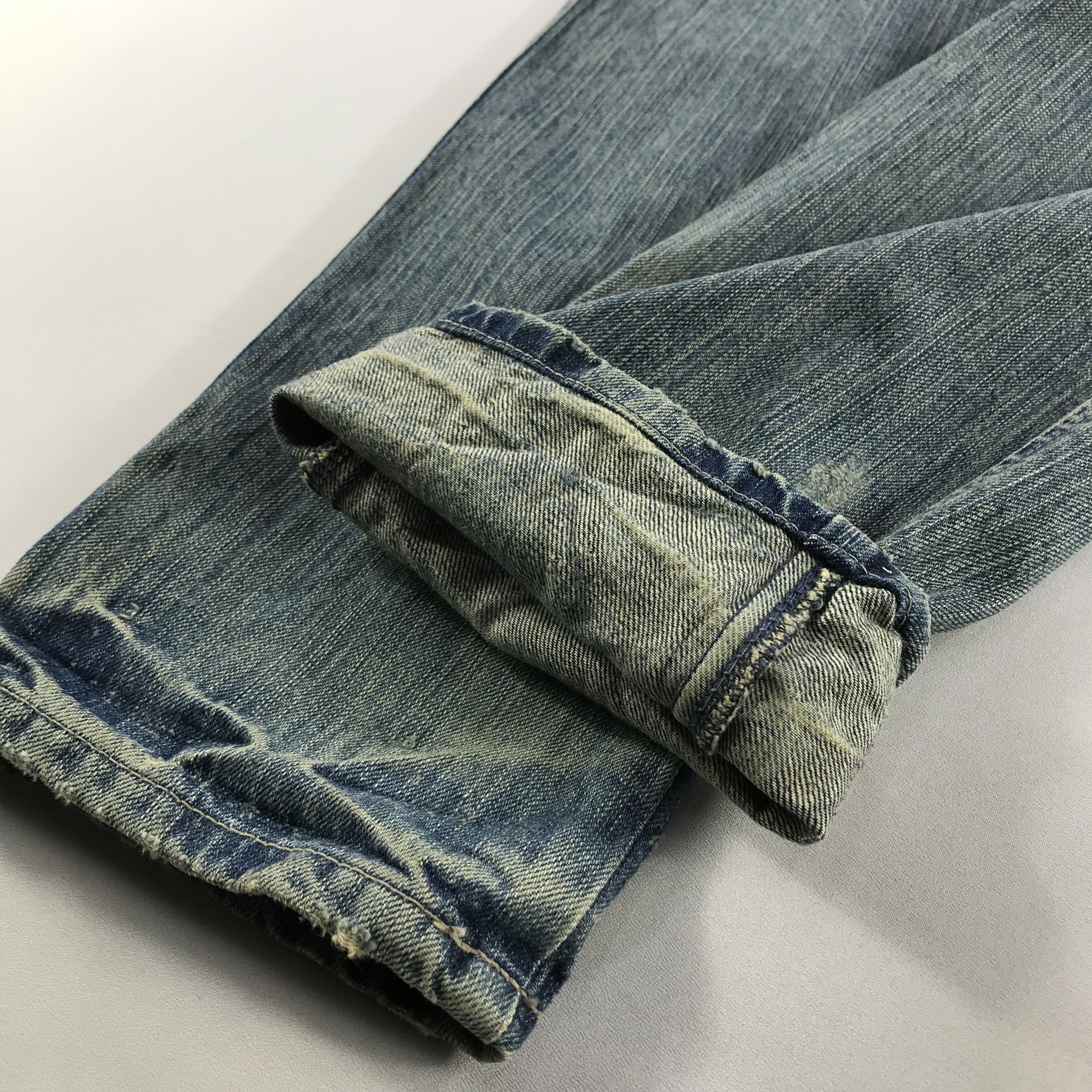 Marithe + Francois Girbaud Marithe Francois Girbaud Jeans Biker Denim KJ3195 Size US 30 / EU 46 - 7 Thumbnail
