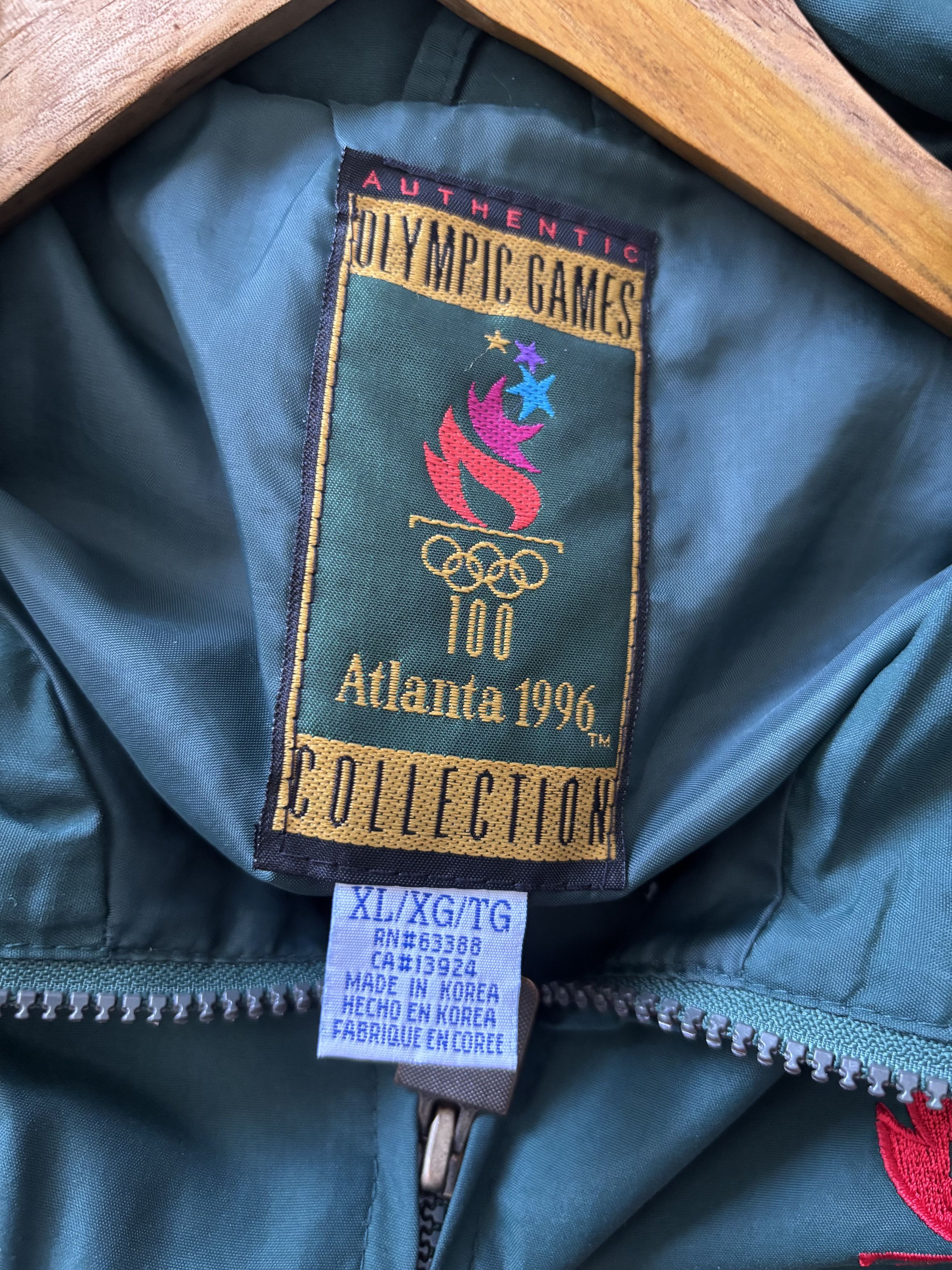Logo Athletic × Vintage Atlanta 1996 Official Team USA Olympic Windbreaker Jacket Size US XL / EU 56 / 4 - 7 Thumbnail