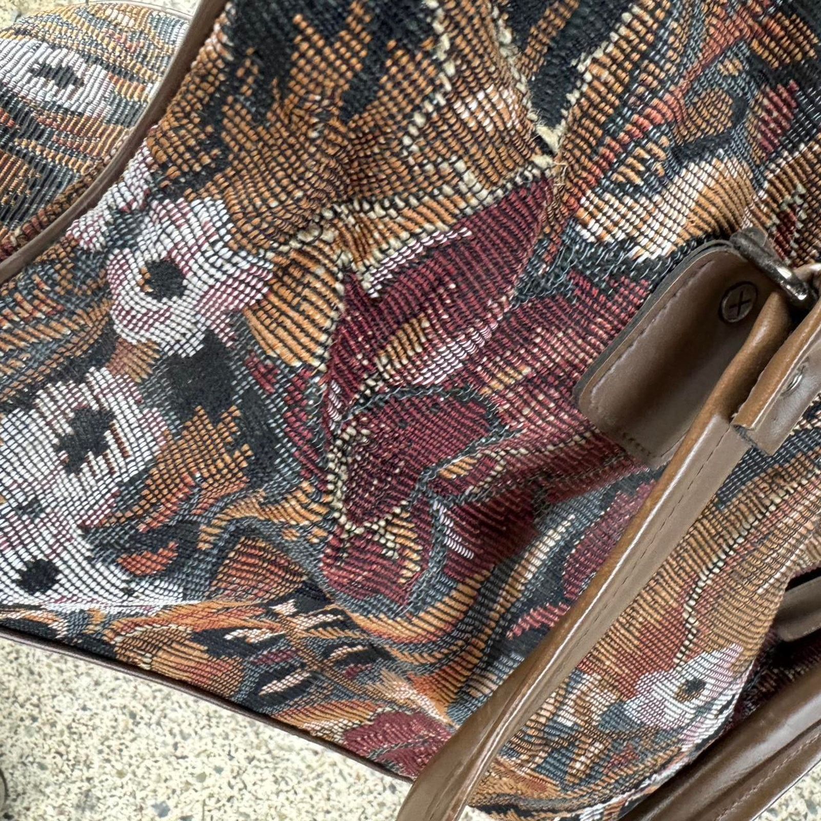 Givenchy Vintage 90s givenchy floral duffle Size ONE SIZE - 6 Thumbnail